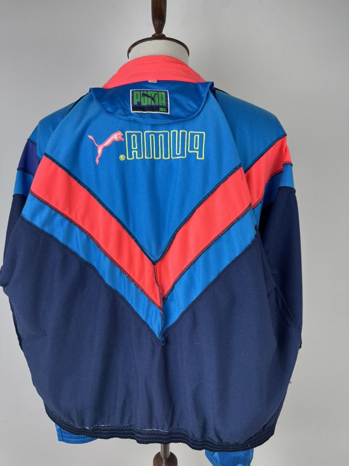 Puma × Vintage Men’s Vintage Puma Retro 90’ Track Top Jacket size 42 Size US L / EU 52-54 / 3 - 5 Thumbnail
