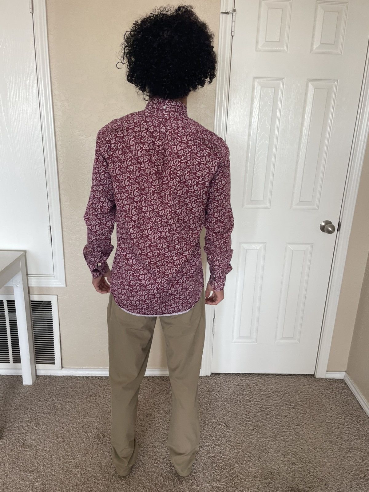 Gustin Paisley Button Down shirt Size US XS / EU 42 / 0 - 4 Thumbnail