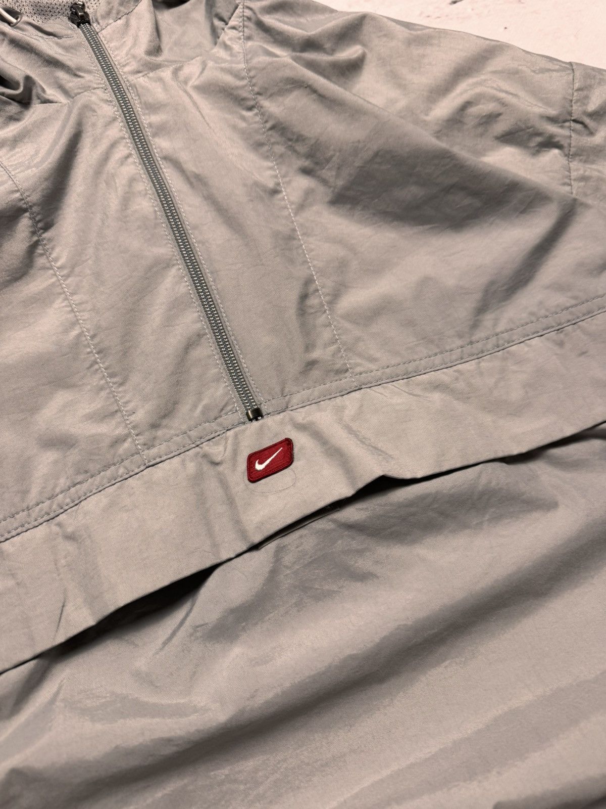Nike × Nike ACG NIKE VINTAGE CENTER LOGO OVERSIZE NYLON 1/3 ZIP LIGHT JACKET Size US L / EU 52-54 / 3 - 5 Thumbnail