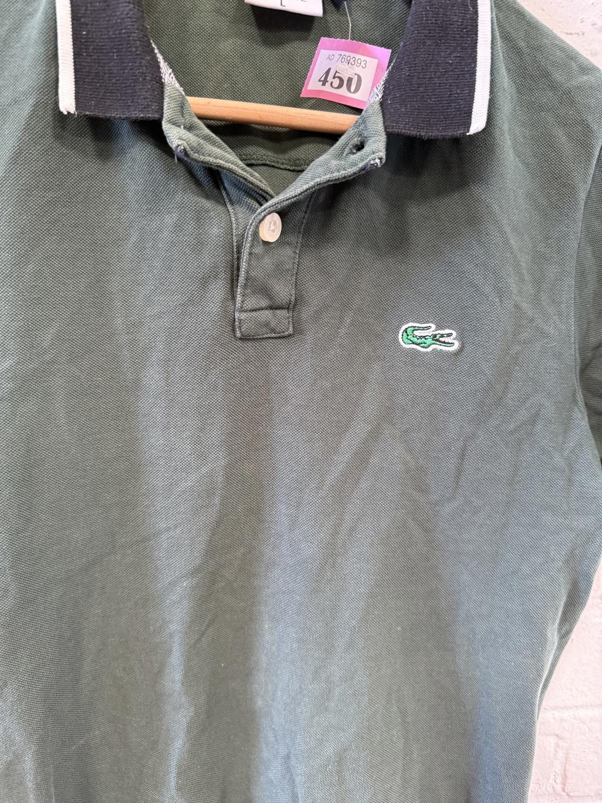 Lacoste Lacoste Men’s Polo Shirt - Stylish Classic Green Size US L / EU 52-54 / 3 - 3 Thumbnail