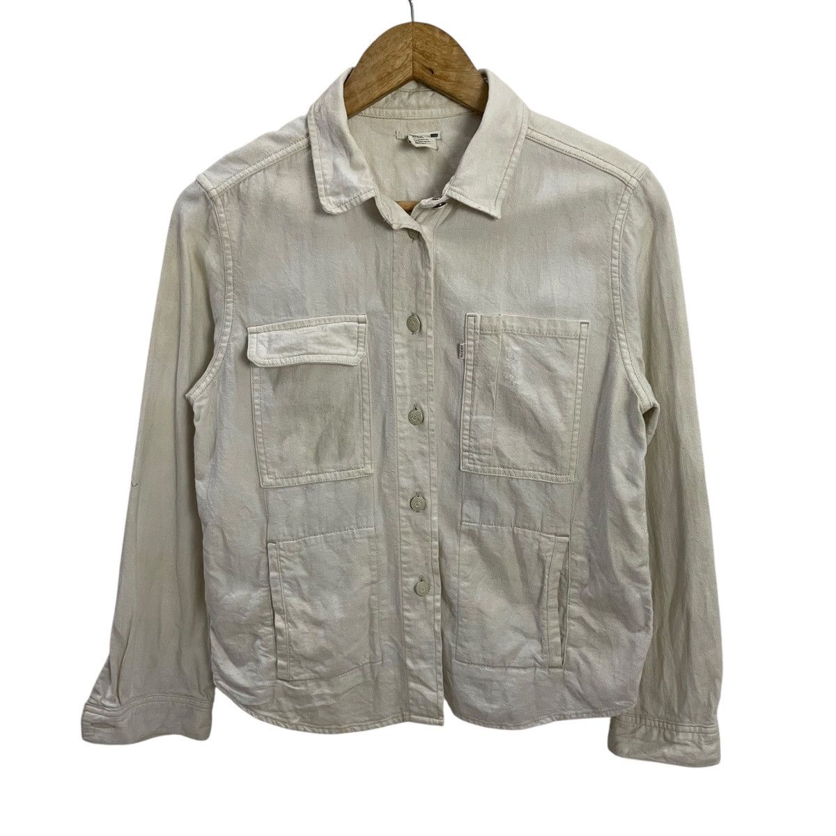 Levi's Vintage Y2k Adidas Button Ups Jacket Size L / US 10 / IT 46 - 1 Thumbnail
