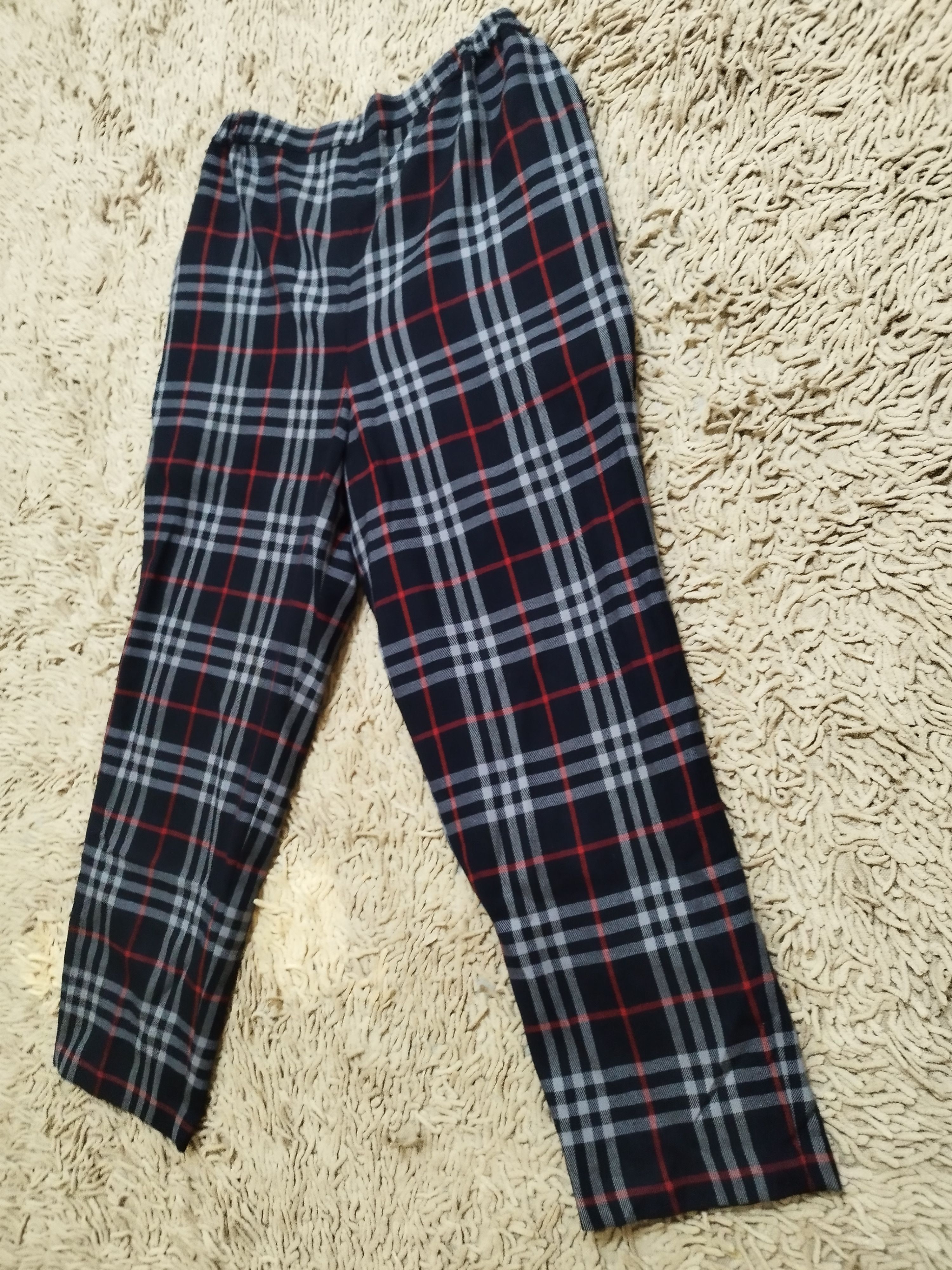 Burberry × Vintage Vintage BURBERRY nova check wool pants Size US 30 / EU 46 - 5 Thumbnail