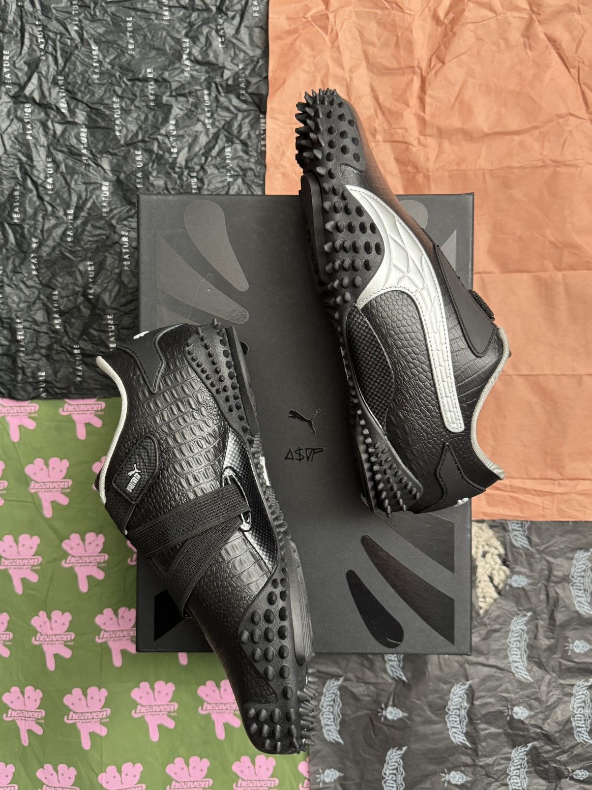 A$AP Rocky × Puma Puma A$AP Rocky x Mostro Black Croc Size US 10 / EU 43 - 3 Thumbnail