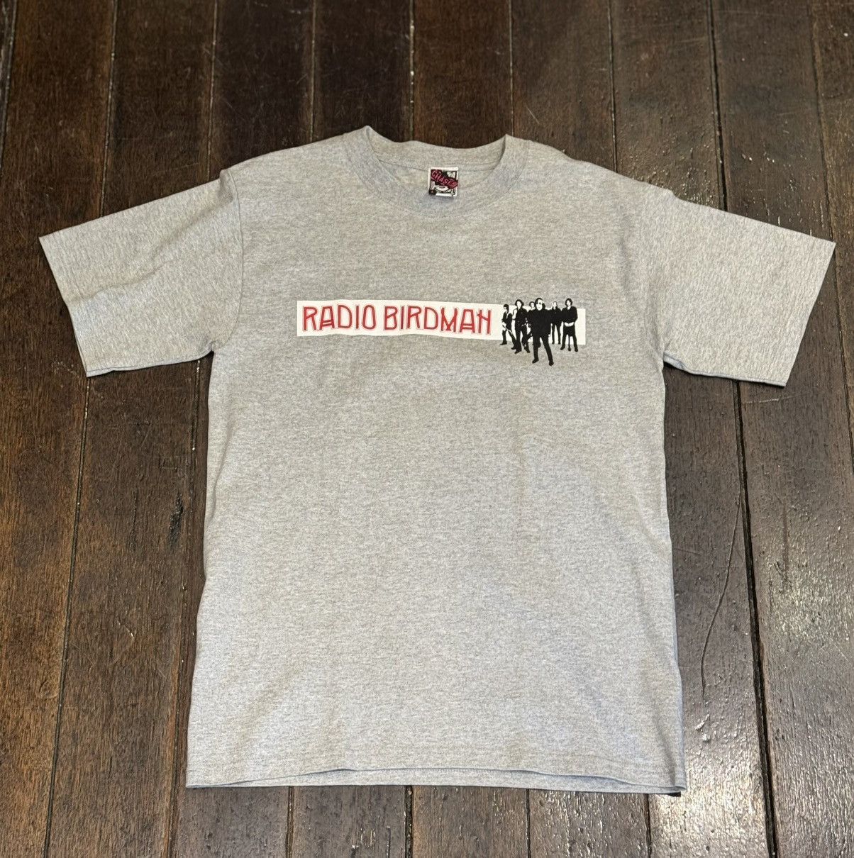 Band Tees × Vintage Radio Birdman Vintage Gray T-Shirt Size US L / EU 52-54 / 3 - 1 Thumbnail