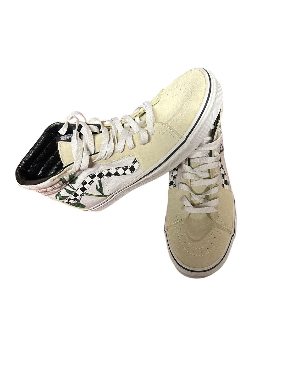 Vans Vans Sk8-Hi "Checker Floral size 7.5 Size US 7.5 / EU 40-41 - 2 Thumbnail