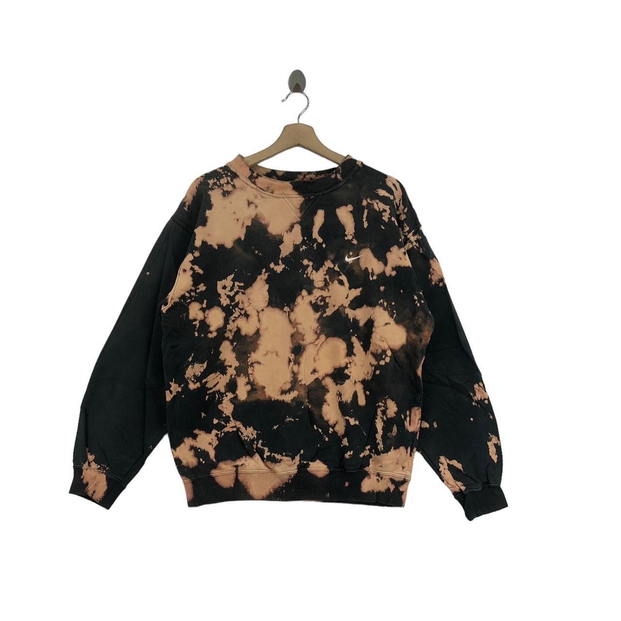 Nike NIKE TIE DYE Swoosh Logo Athletic Crewneck Sweatshirt Size US L / EU 52-54 / 3 - 1 Thumbnail