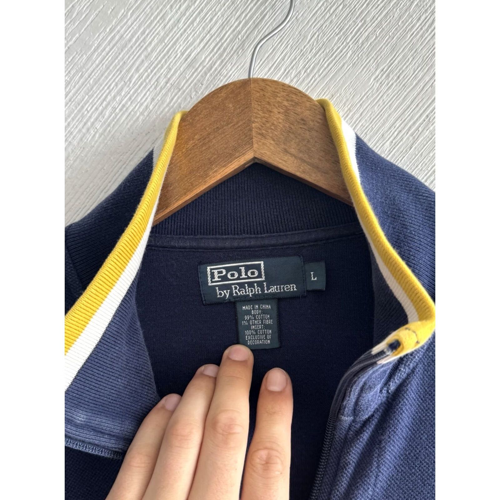 Polo Ralph Lauren Vintage Polo Ralph Lauren Big Pony Sweatshirt L Blue Men Sip Size US L / EU 52-54 / 3 - 7 Thumbnail