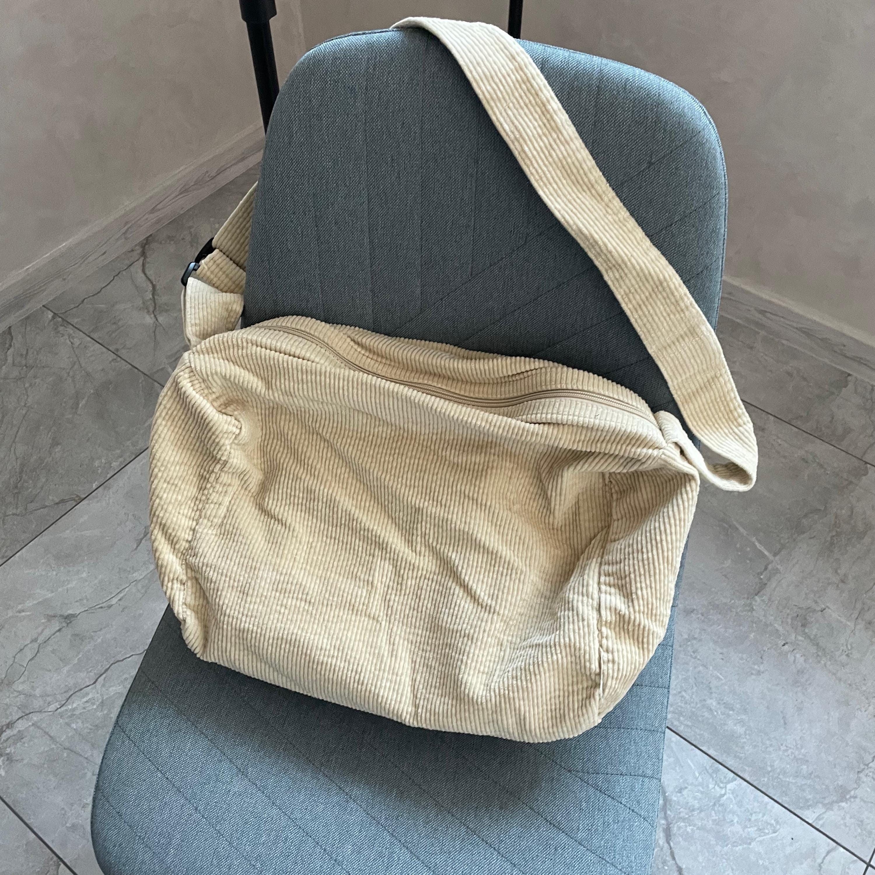 Other Crossbody Corduroy Bag Shoulder Capacity Slouchy Casual tote Size ONE SIZE - 4 Thumbnail