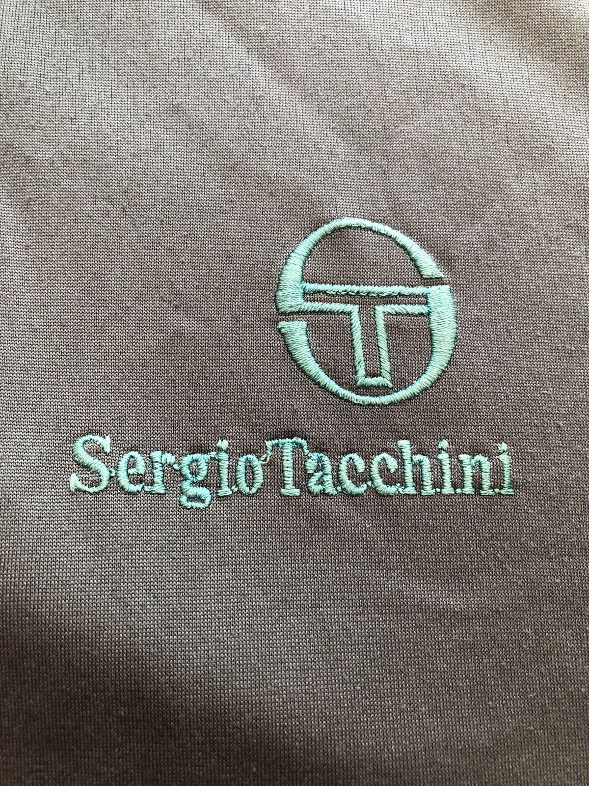 Sergio Tacchini SERGIO TACCHINI VINTAGE SPORT VELOUR ZIP UP SWEATSHIRT Size US L / EU 52-54 / 3 - 2 Thumbnail
