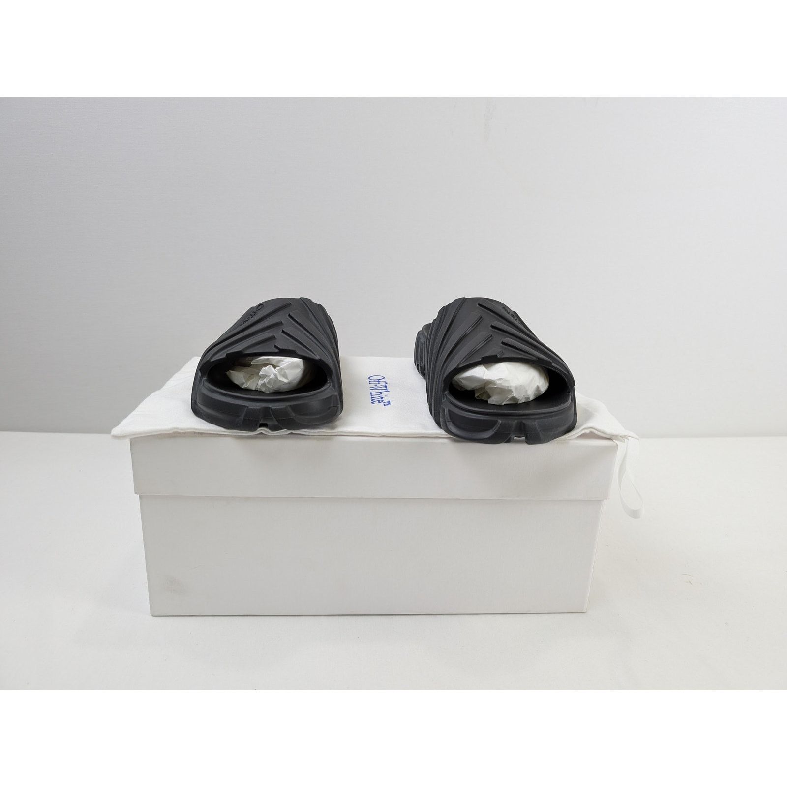 Off-White o1rshd1 Exploration Sliders Slippers in Black Size US 9 / EU 42 - 15 Thumbnail