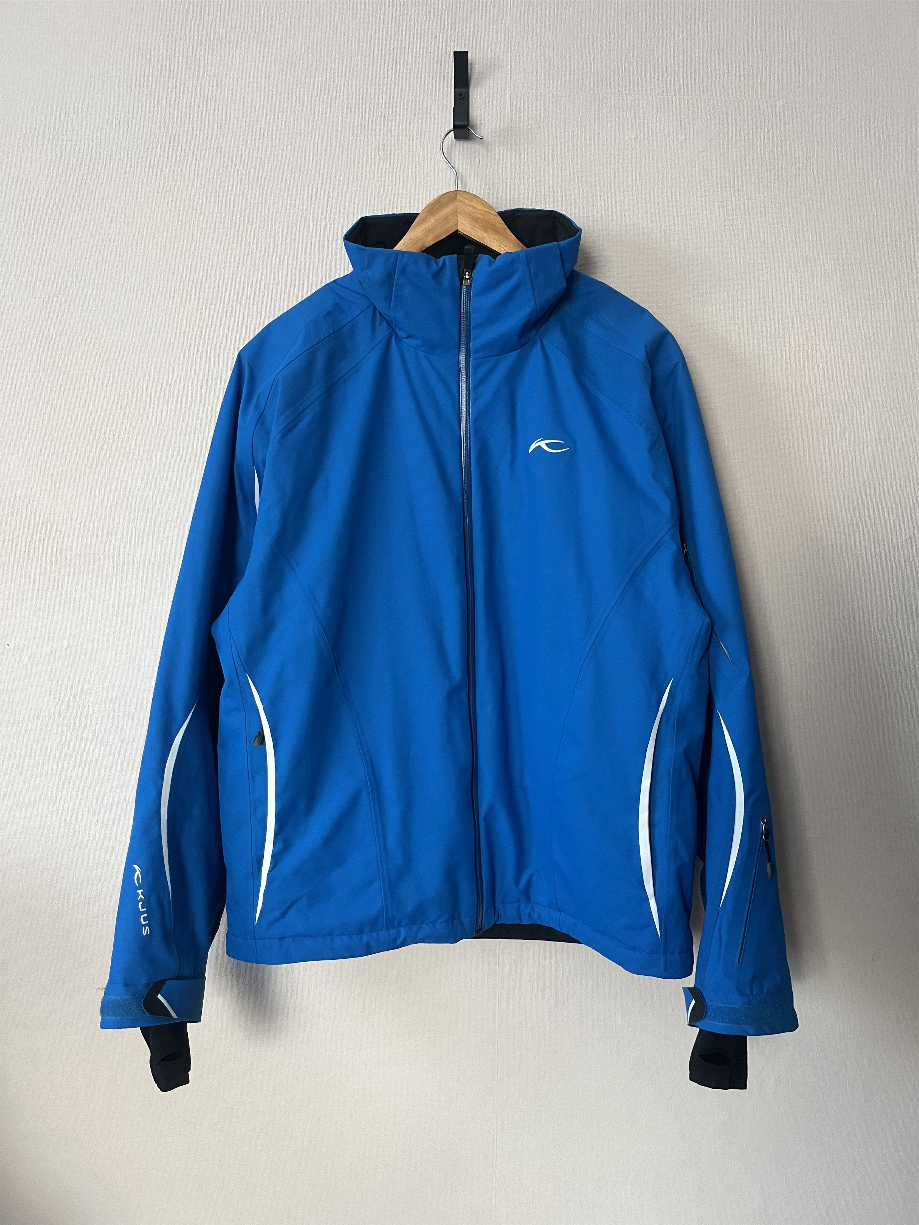 KJUS KJUS Blue Storm Hood Full Zip Jacket Size L Europe 54 Size US L / EU 52-54 / 3 - 2 Thumbnail