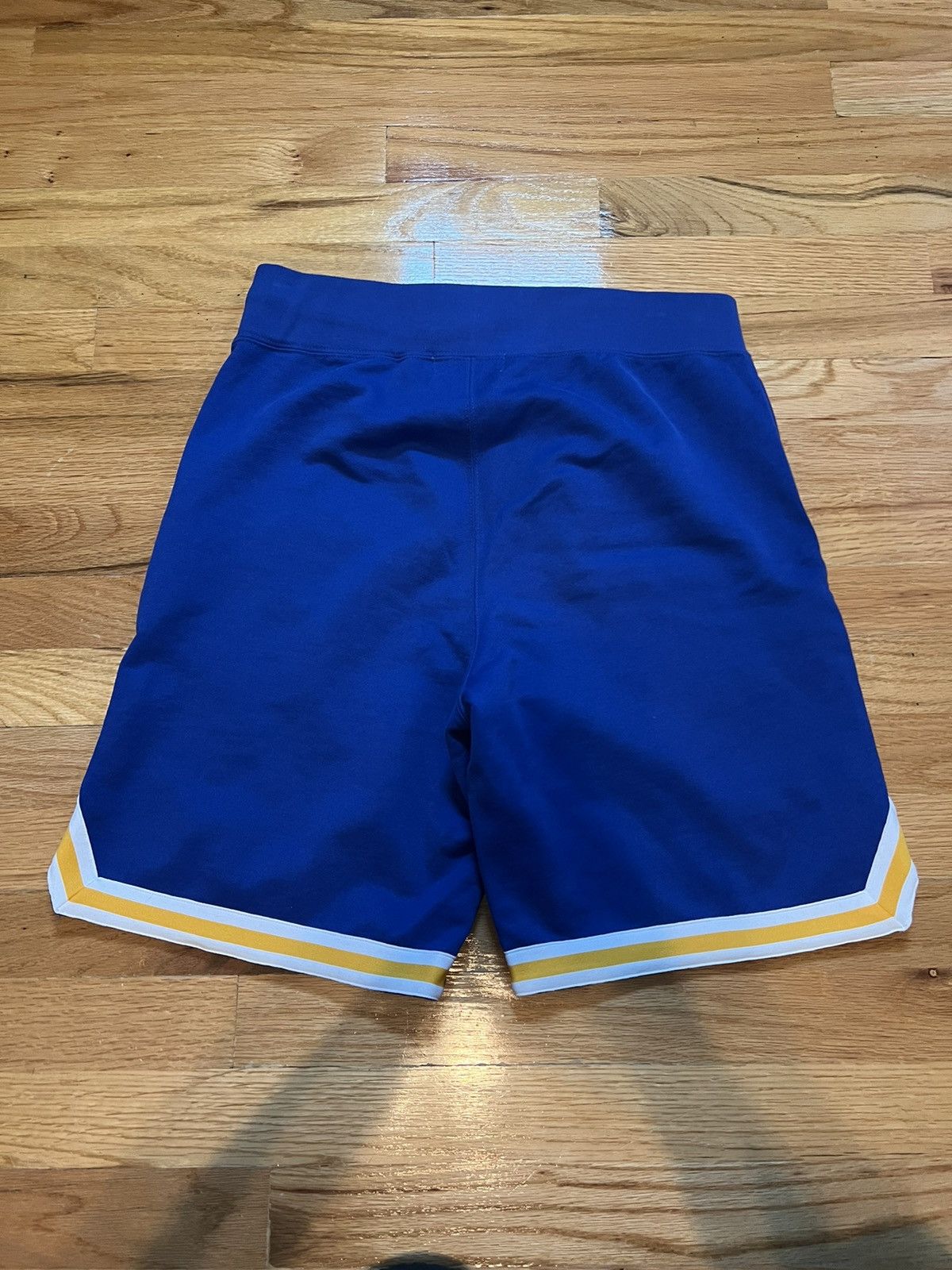 Bape BAPE Blue Shark Sweat Shorts (Size M) Size US 30 / EU 46 - 2 Thumbnail