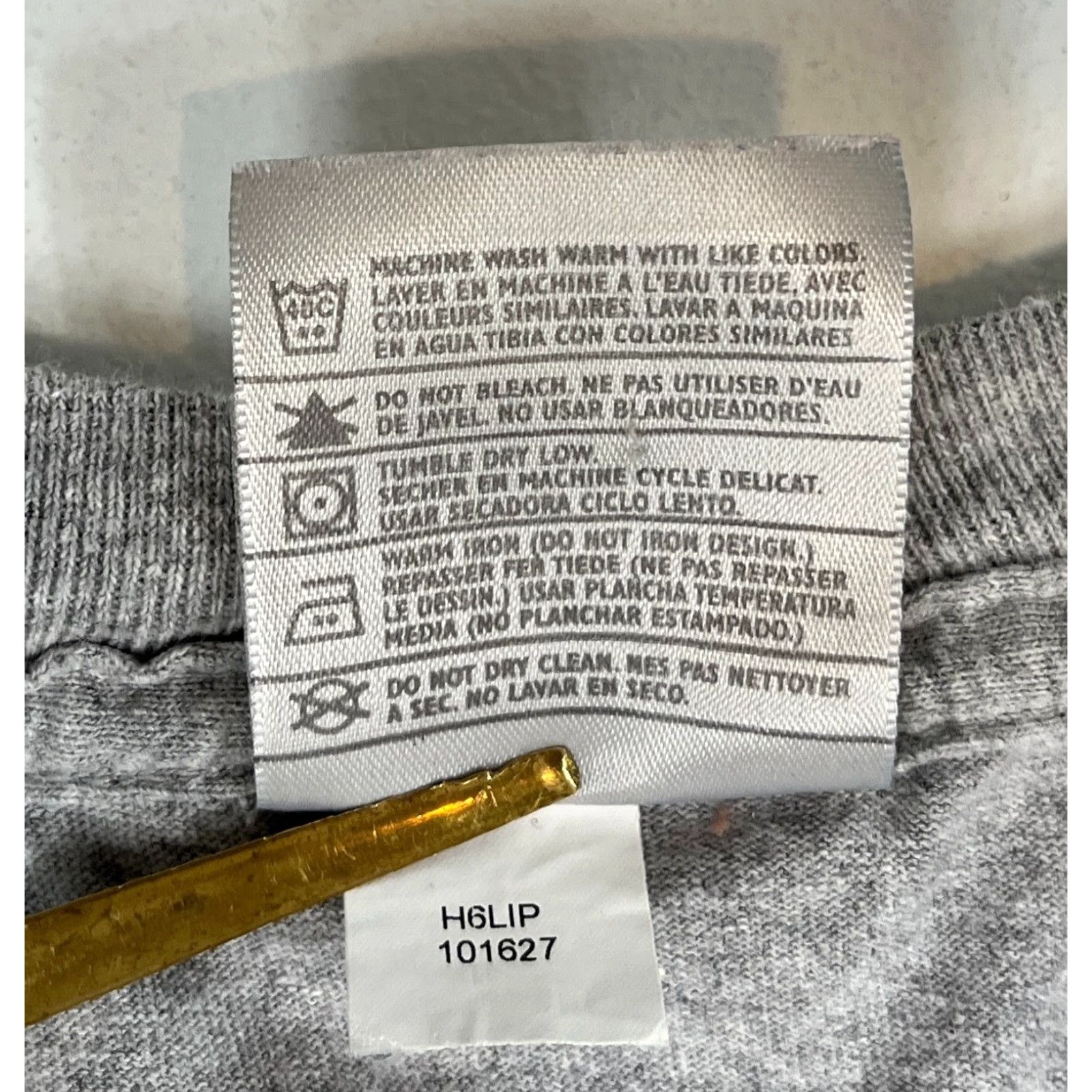 Nike Nike Chicago T-Shirt Mens Vintage XL Silv er Tag Heather Gray Cotton Blend Short Sleeve Crew Neck 2000s Slogan: Chicago Size US XL / EU 56 / 4 - 6 Thumbnail