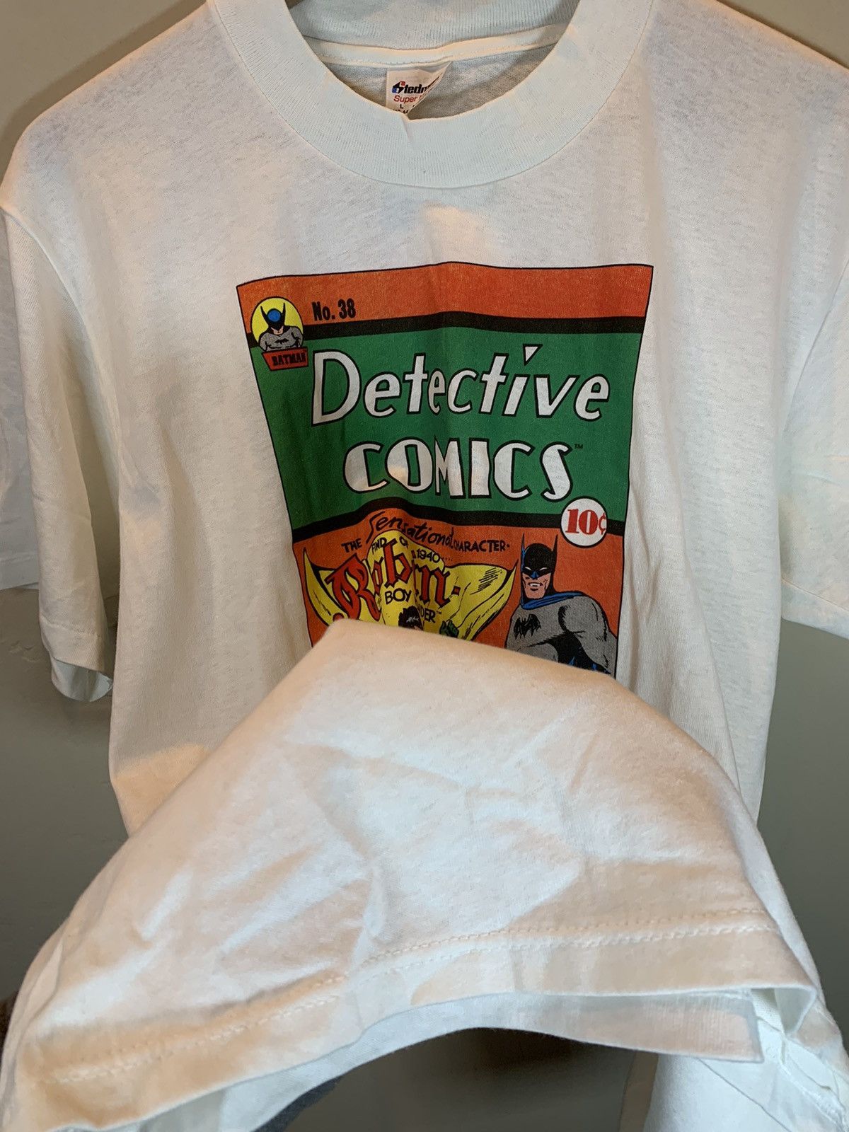 Vintage RARE Vintage 80’s Batman Robin DC Comics Single Stitch Shirt Size US L / EU 52-54 / 3 - 4 Thumbnail