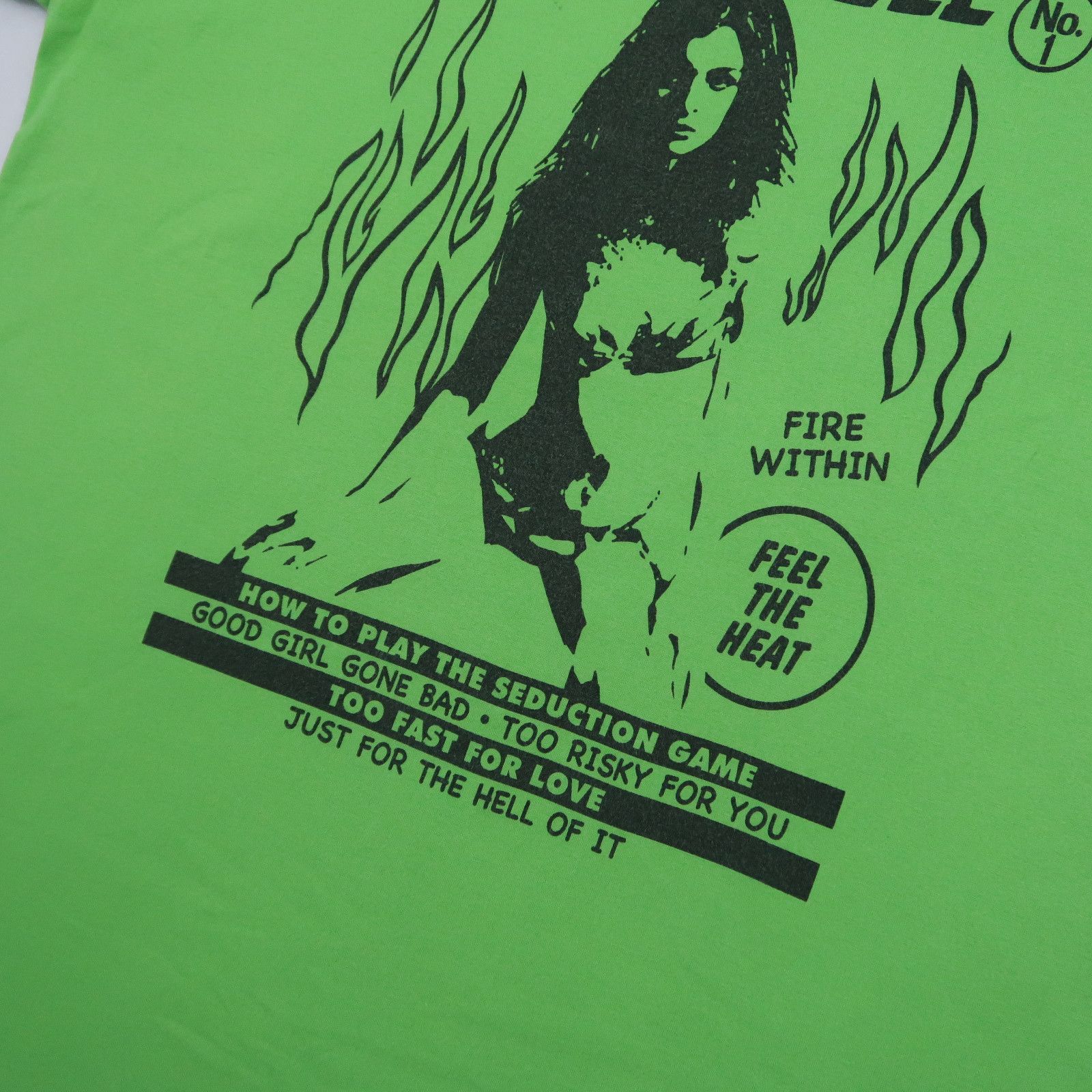 Hysteric Glamour Hysteric Glamour "Hotters than Hell" Naked Sexy Girl Poem Size US L / EU 52-54 / 3 - 7 Thumbnail