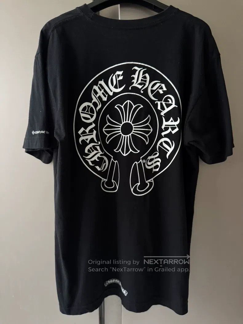 Chrome Hearts CHROME HEARTS Size L Black horseshoe printed short sleeve T Size US L / EU 52-54 / 3 - 1 Thumbnail
