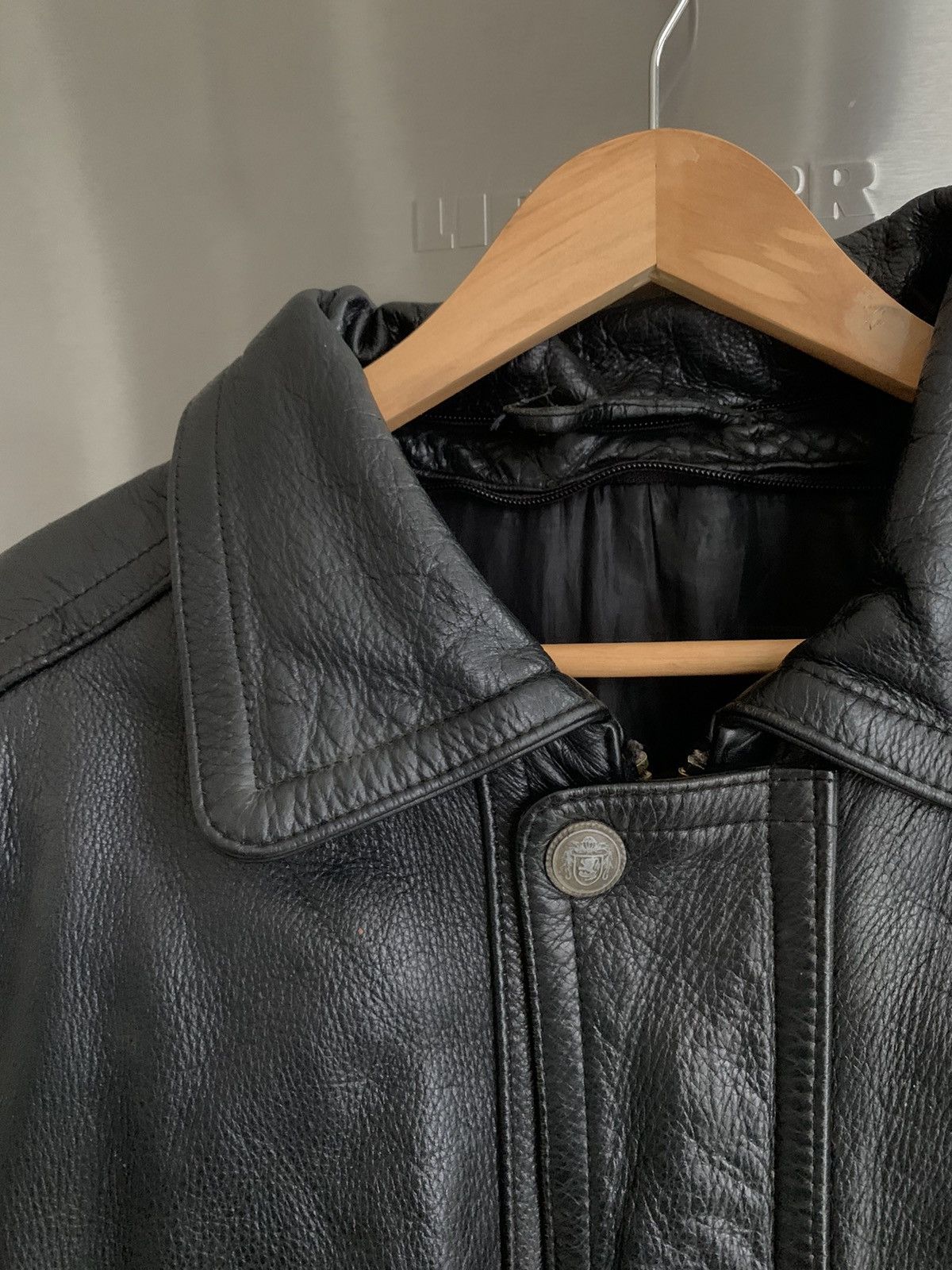 Avirex Vintage Leather Aviator Pilot Leather Jacket Size US L / EU 52-54 / 3 - 12 Thumbnail