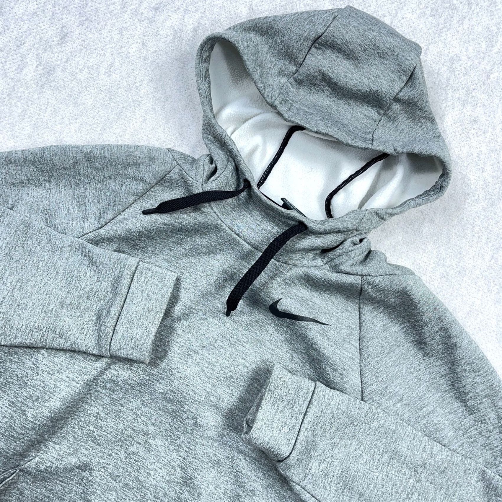 Nike Nike Hoodie Women Small Gray Dri-Fit Pullover Mock Neck Running A04 Shirt Womens Size S / US 4 / IT 40 - 2 Thumbnail