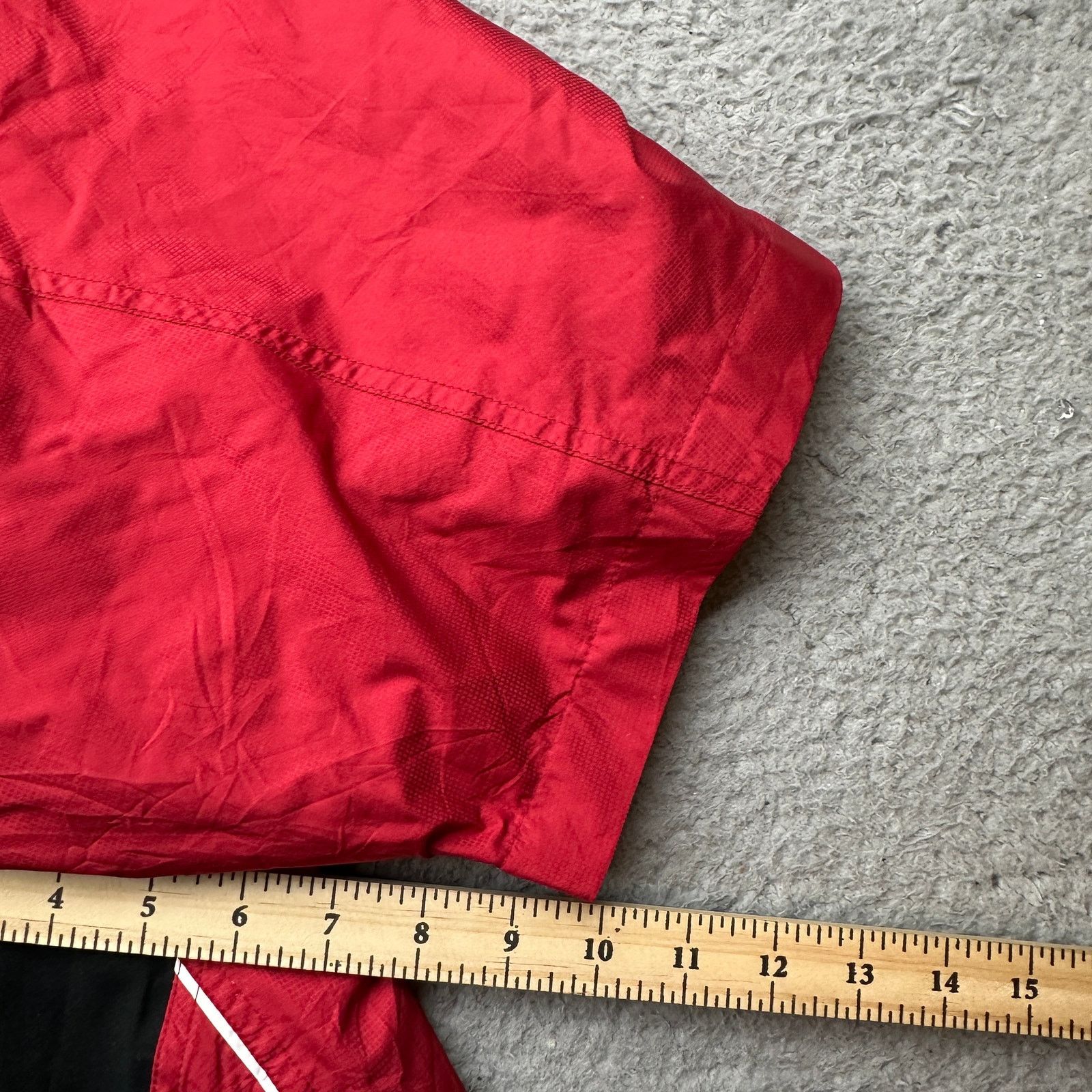 Footjoy Footjoy FJ Dryjoys Windbreaker Pullover Mens XL 1/2 Zip Red Size US XL / EU 56 / 4 - 4 Thumbnail