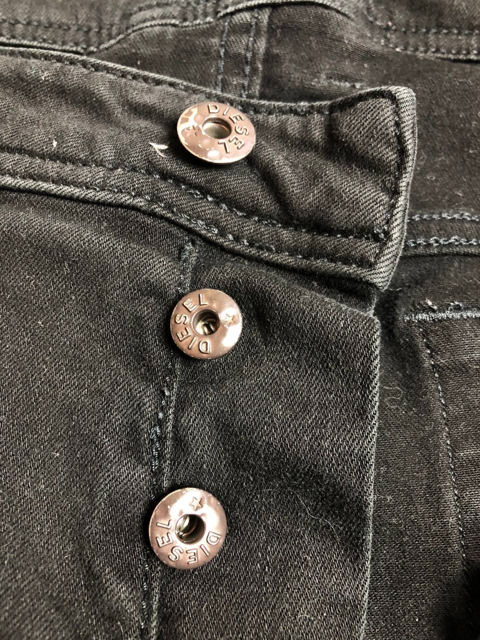 Diesel × Vintage Vintage Y2K Diesel Washed Distressed Denim Jeans Slim Size US 33 - 5 Thumbnail