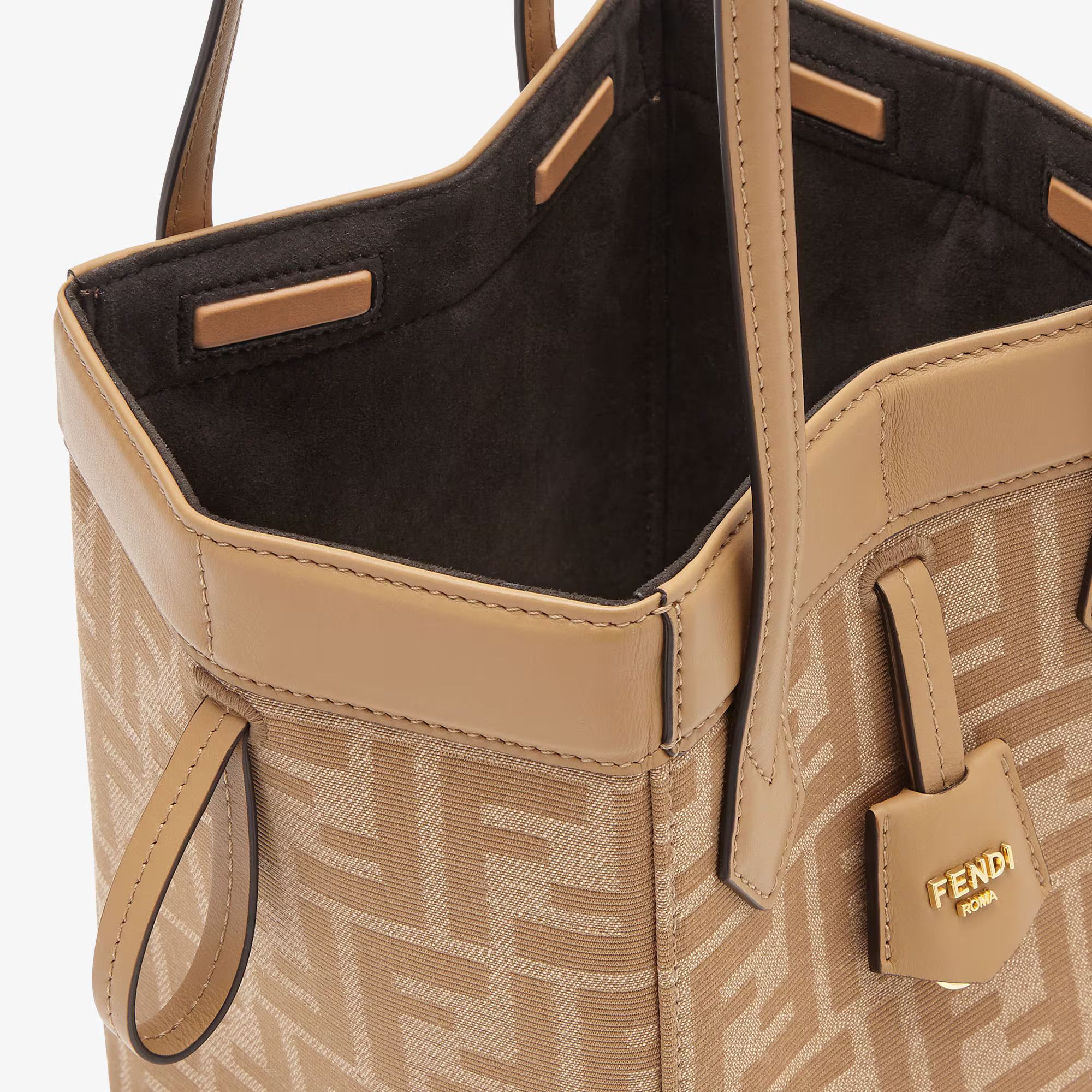 Fendi o1s1wg111225 Size: OS/Fendi Origami Mini in Beige Size ONE SIZE - 6 Thumbnail