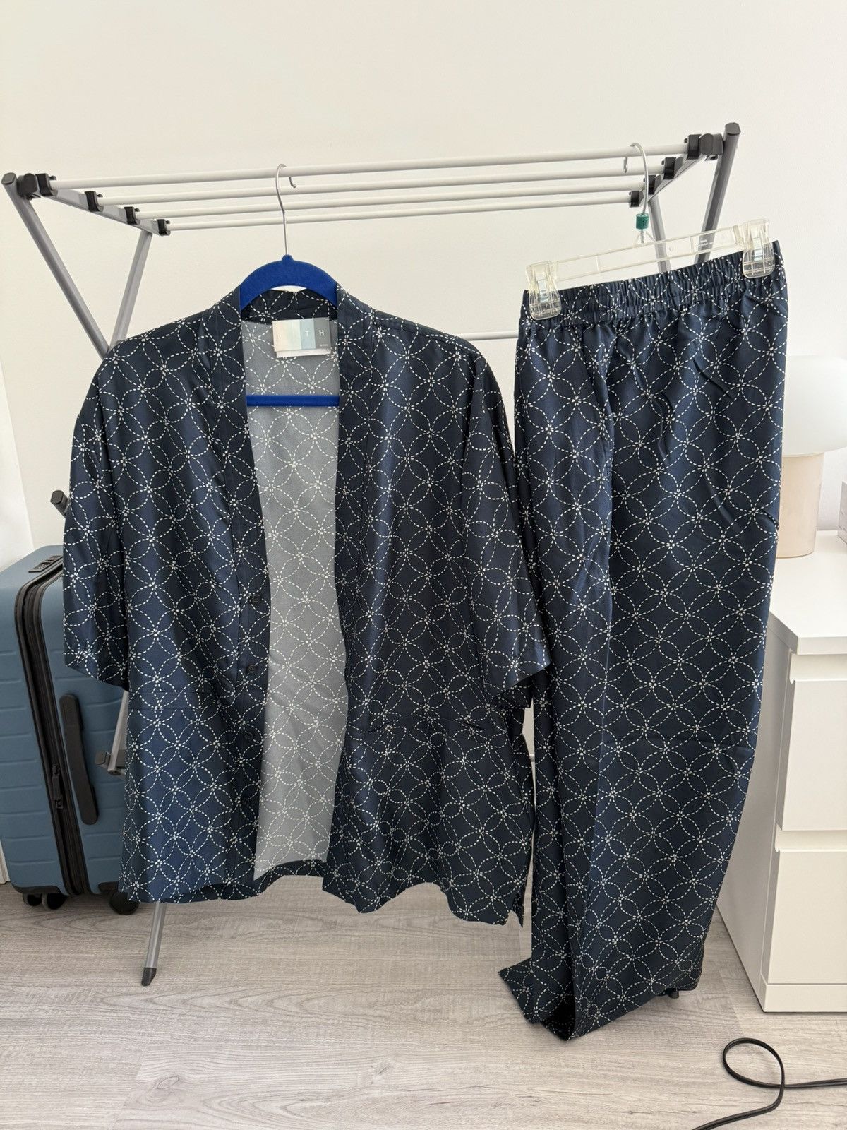 Kith Kith Silk Geometric Stitch Gi Shirt and Barrow Pant Size US M / EU 48-50 / 2 - 1 Thumbnail
