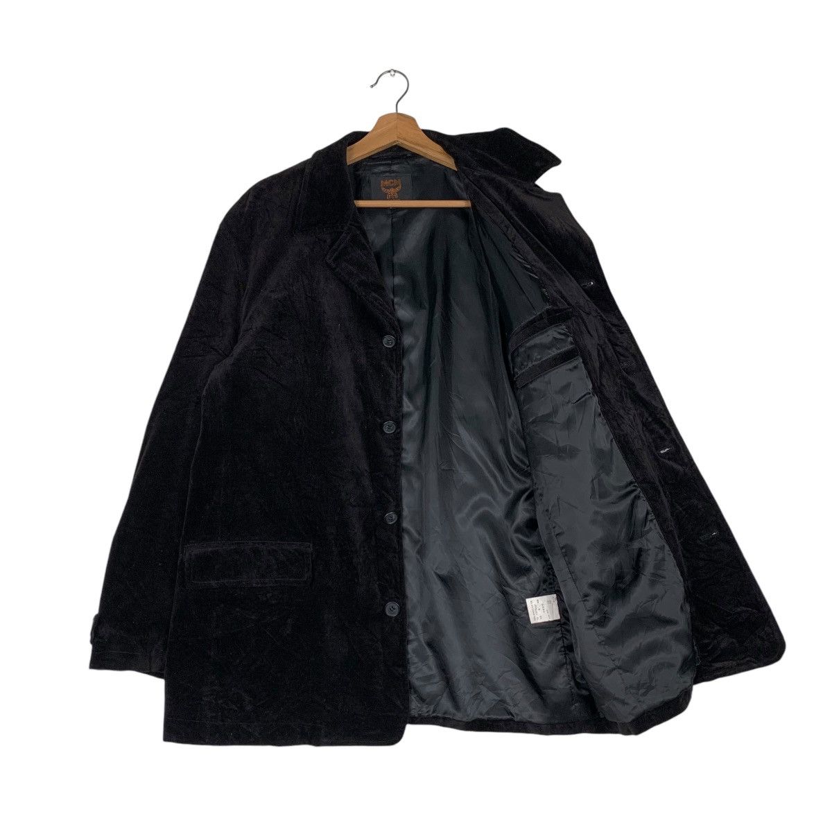 MCM Vintage MCM Legere Black Velvet Jacket #1400-C63 Size US L / EU 52-54 / 3 - 9 Thumbnail