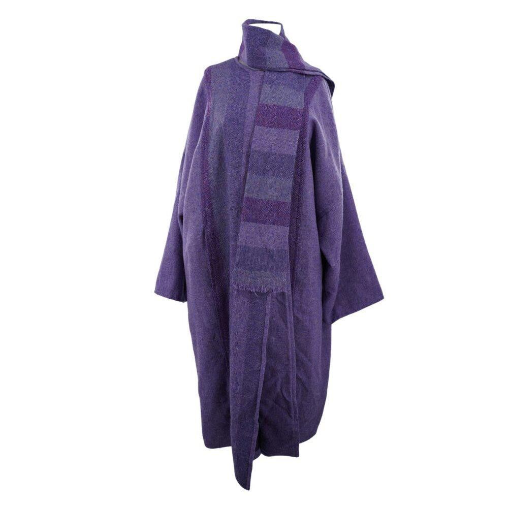 Designer Vintage Avoca Irish Wool Wrap Coat Size Medium Size M / US 6-8 / IT 42-44 - 1 Thumbnail