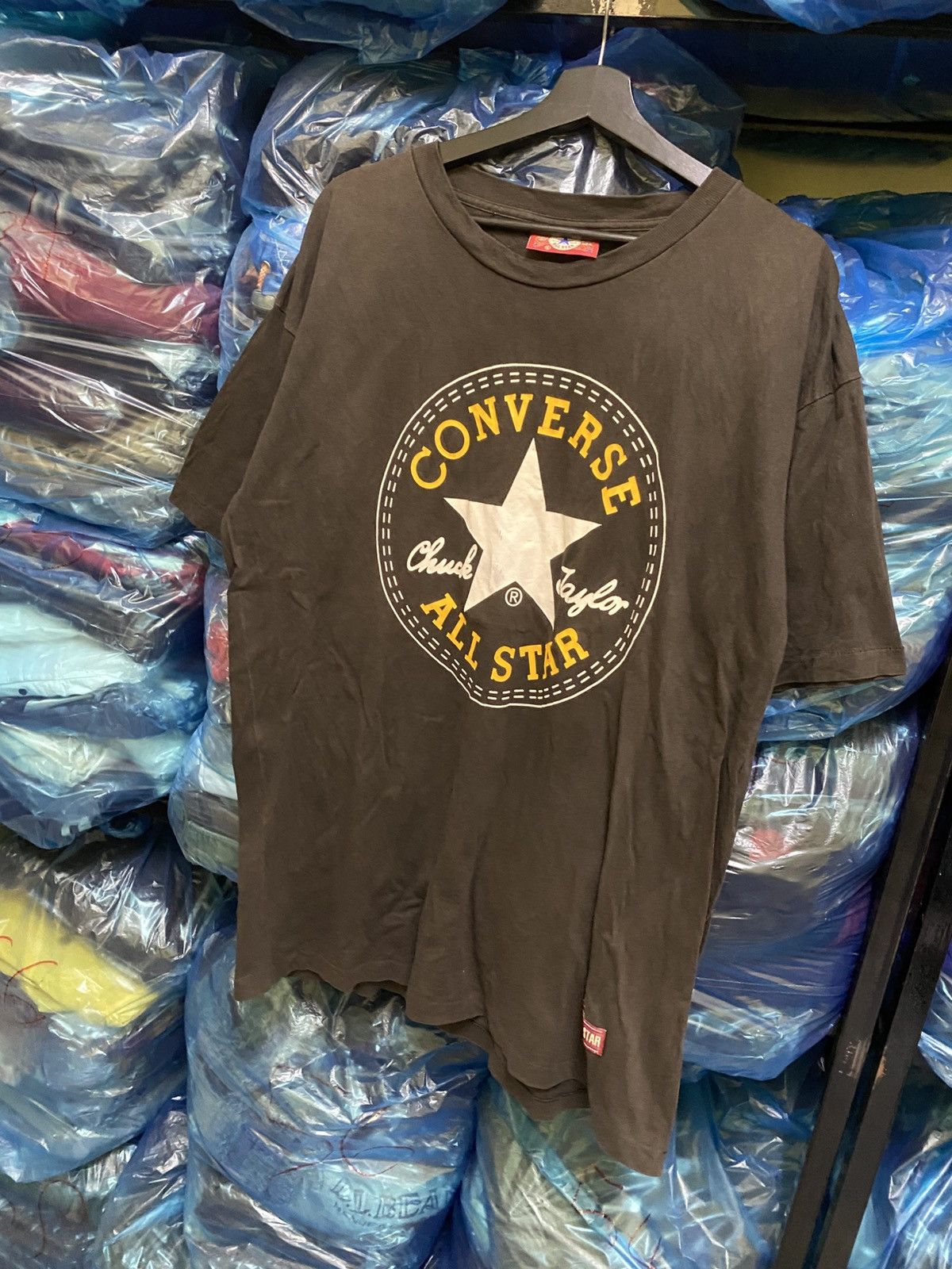 Converse Vintage 90s Converse All Star Chuck Taylor USA Made Tee Size US XL / EU 56 / 4 - 2 Thumbnail