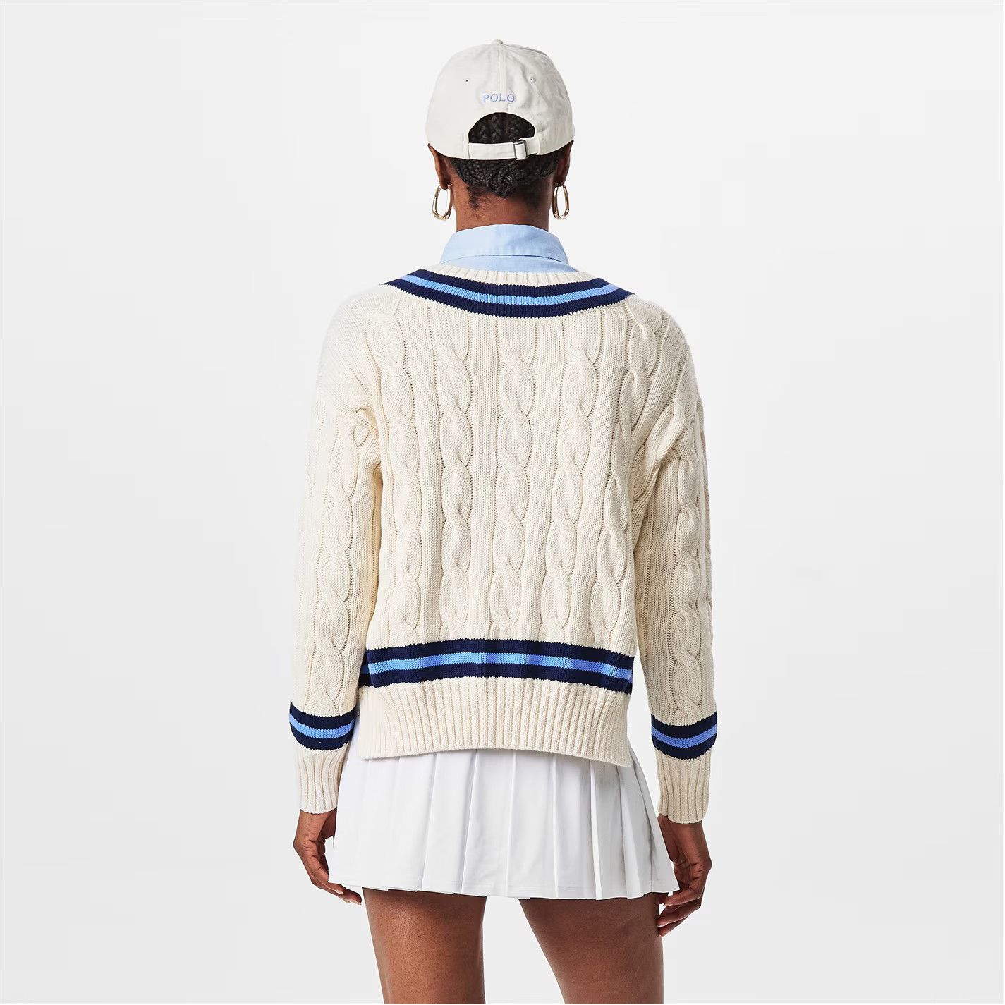 Polo Ralph Lauren o1g2r1mq0825 Cricket Sweater in Multicolor Size L / US 10 / IT 46 - 3 Thumbnail