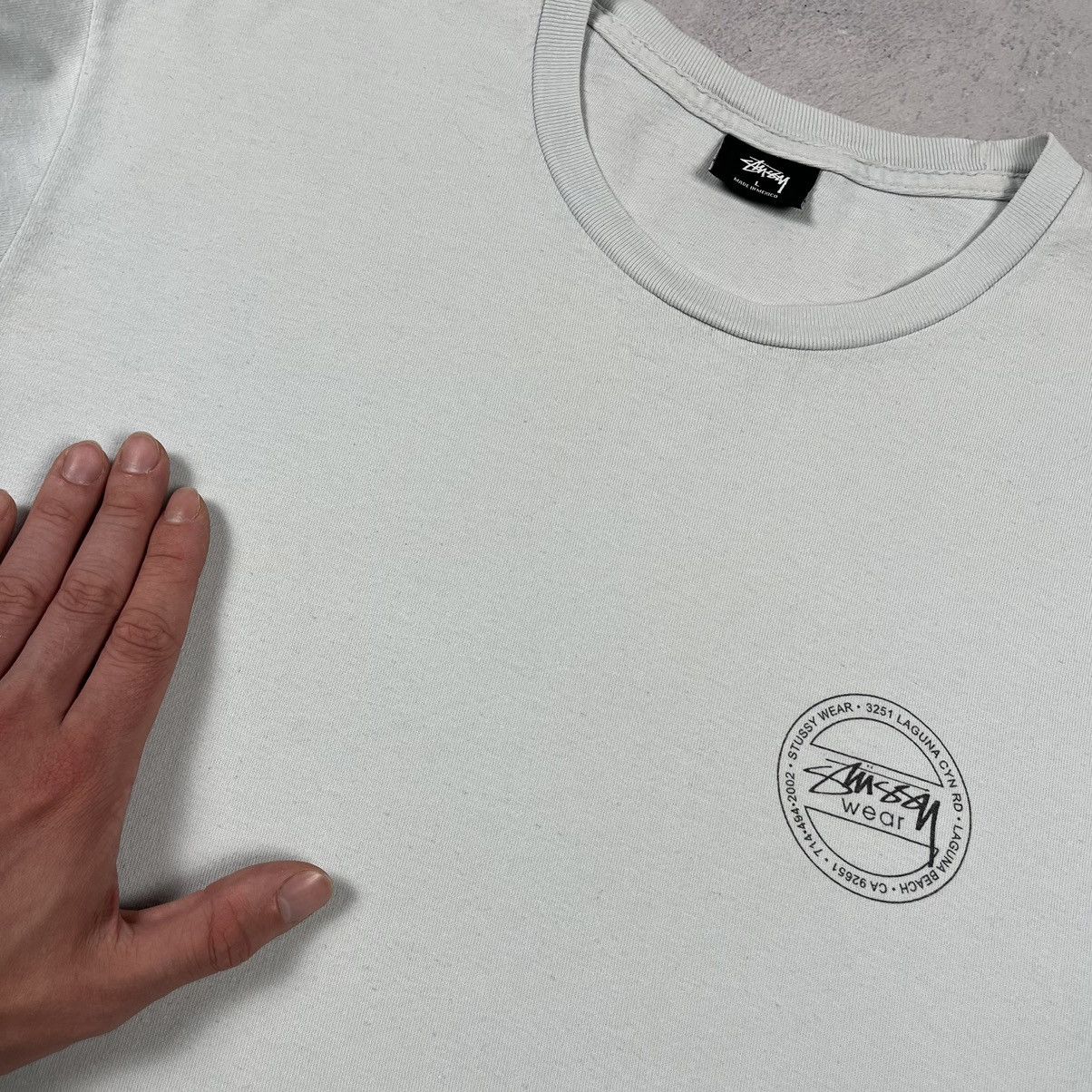 Stussy Vintage Stussy wear big logo Y2K tee 90’s Size US L / EU 52-54 / 3 - 24 Thumbnail