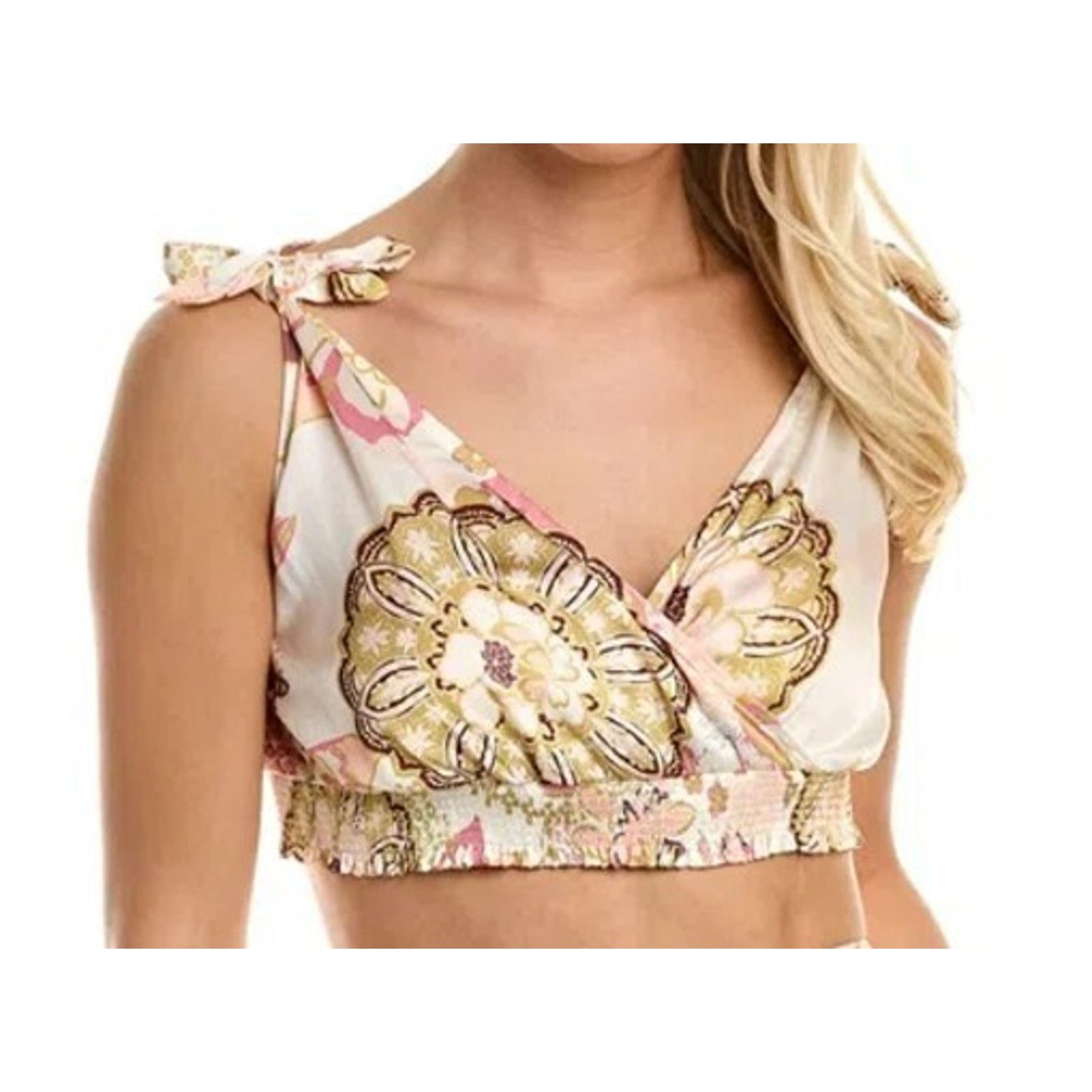 Other NWT Area Stars Jaime Top in Neutral Colors Cropped, Small Size S / US 4 / IT 40 - 2 Thumbnail