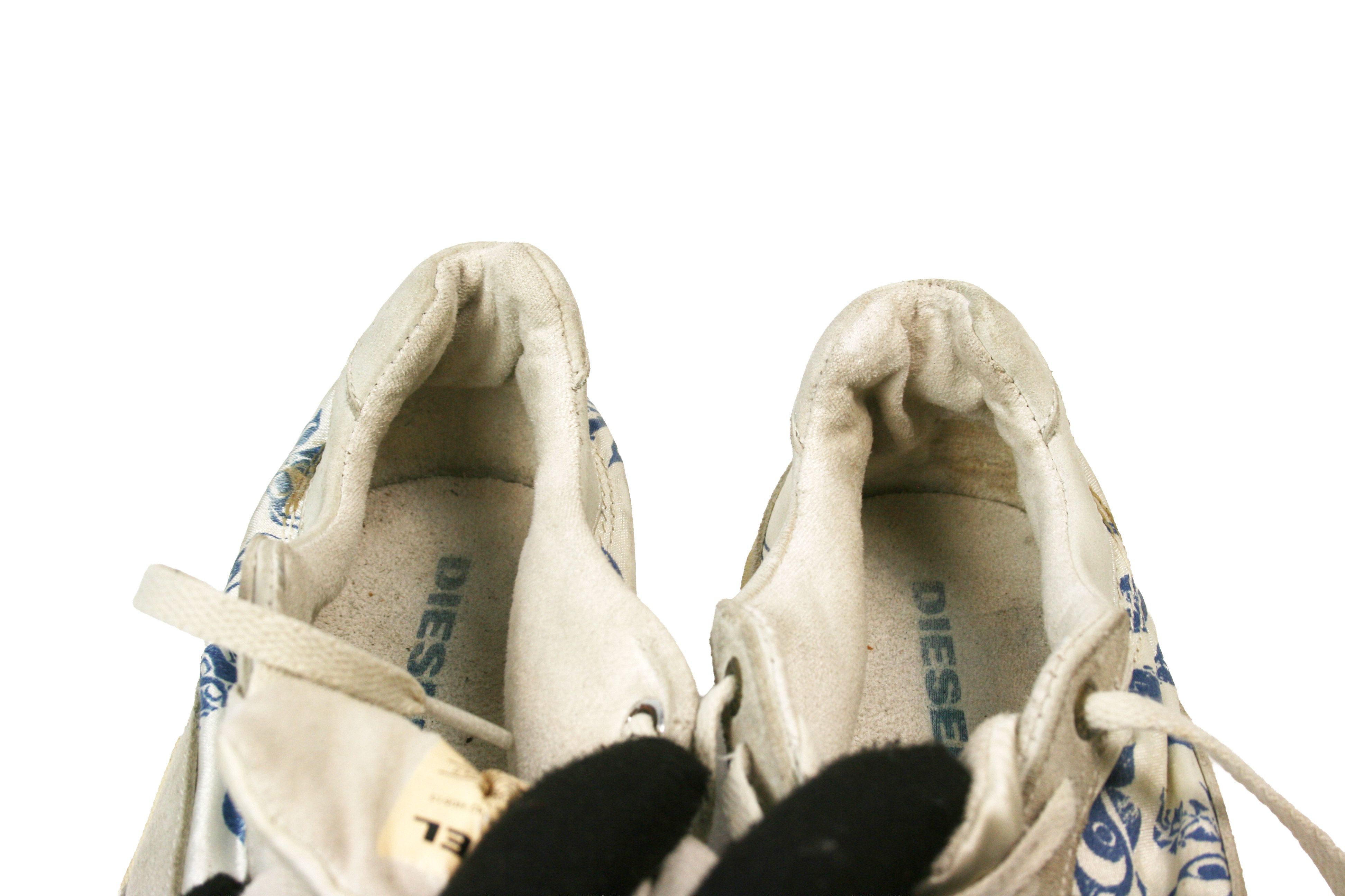 Diesel 00S Move-In Y2K Low Print All Over Low Sneakers Vintage Size US 7 / IT 37 - 15 Thumbnail