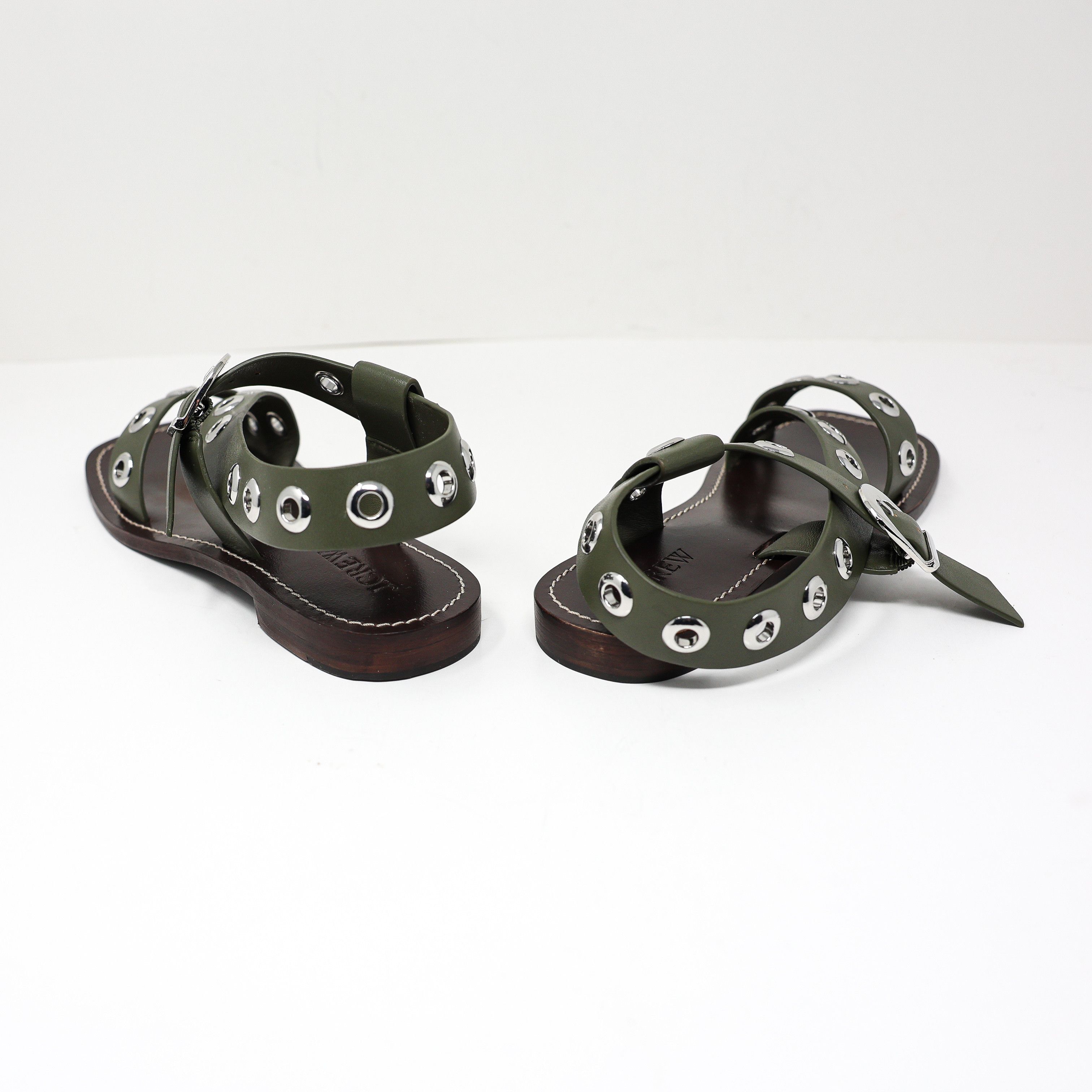 J.Crew NEW J. Crew Grommet Cross Strap Open Size US 6.5 / IT 36.5 - 3 Thumbnail