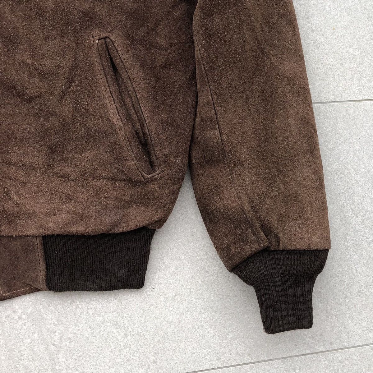 Schott Vintage SCHOTT NYC Suede Leather Bomber Jacket USA 🇺🇸 Size US M / EU 48-50 / 2 - 6 Thumbnail