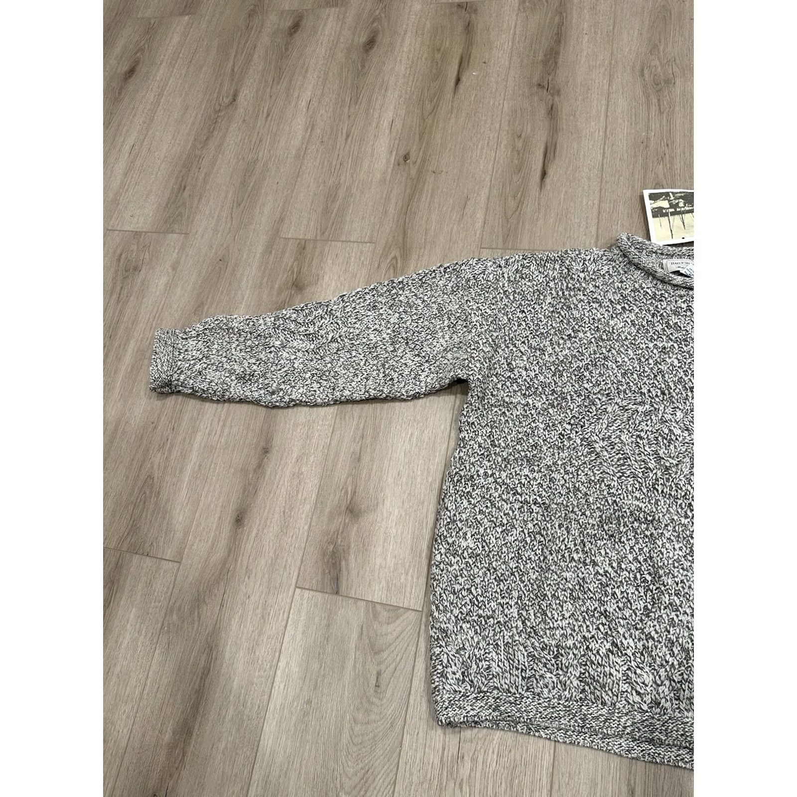 Bally NWT Bally Shanon Sweater L 100% Wool Fisherman Cable Knit Warm Chunky Unisex Size L / US 10 / IT 46 - 4 Thumbnail