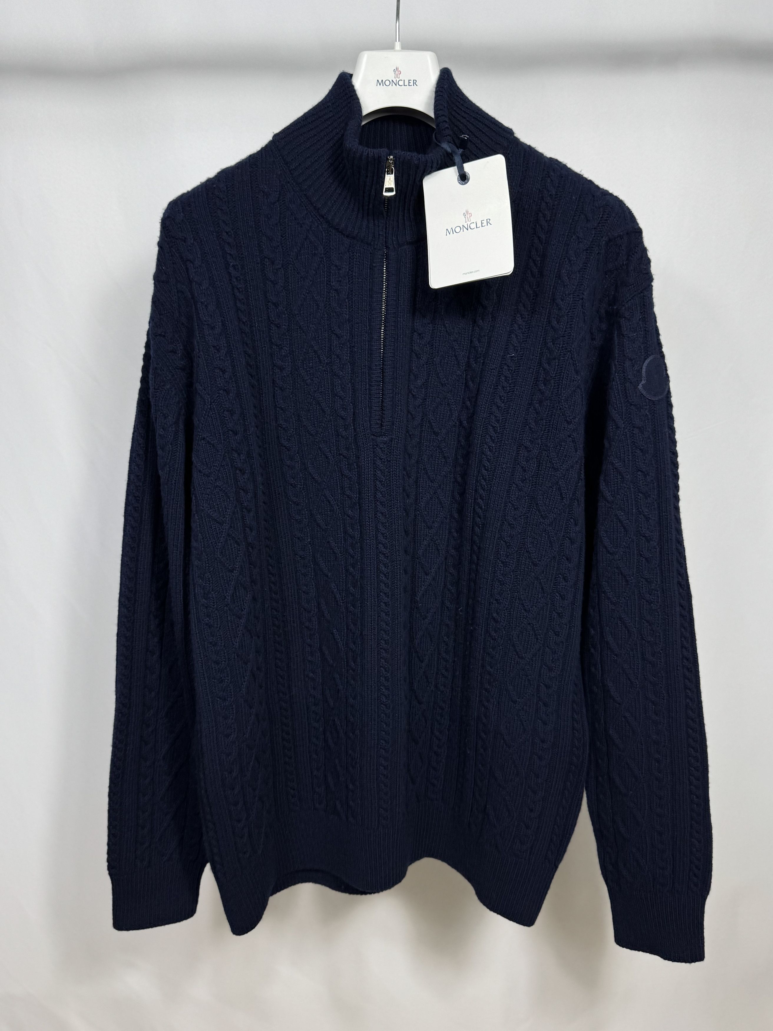 Moncler Moncler Wool Sweater Size US XXL / EU 58 / 5 - 1 Thumbnail