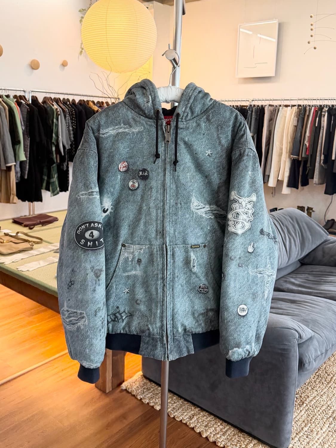Supreme Supreme Trompe L’oeil Work Jacket Size US L / EU 52-54 / 3 - 3 Thumbnail