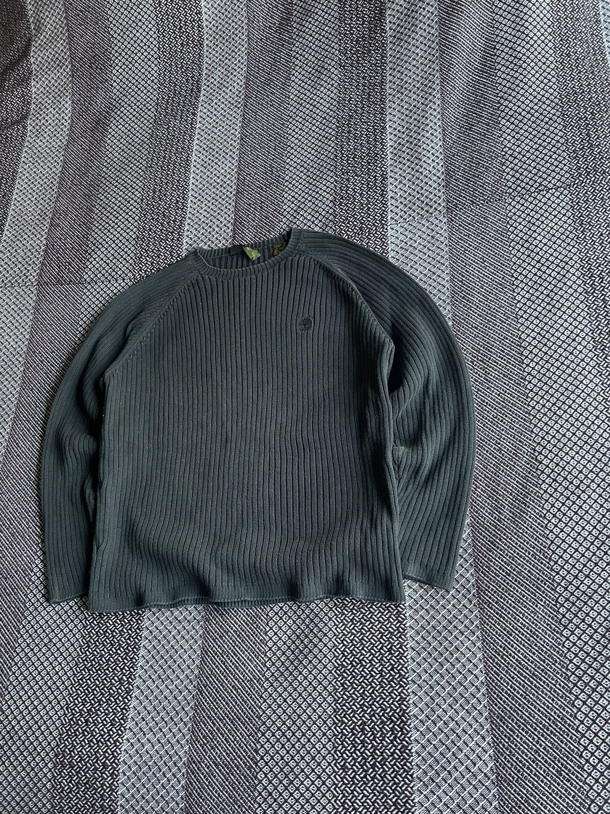 Timberland × Vintage Vintage Striped Y2K Timberland Crewneck Sweater Faded Size S Size US S / EU 44-46 / 1 - 2 Thumbnail