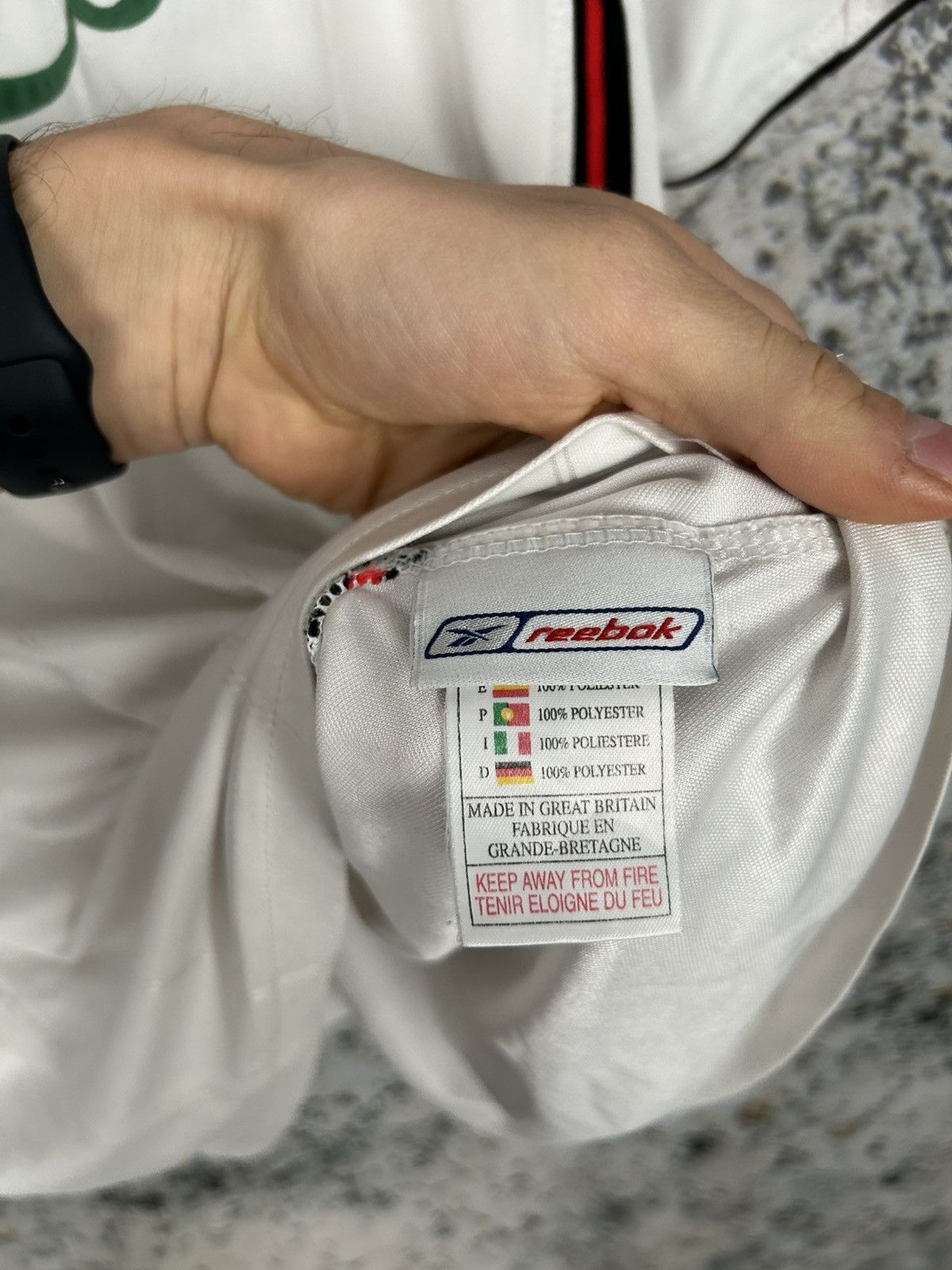 Reebok Vintage Liverpool FC Reebok Soccer Jersey Football Archive Size US L / EU 52-54 / 3 - 6 Thumbnail