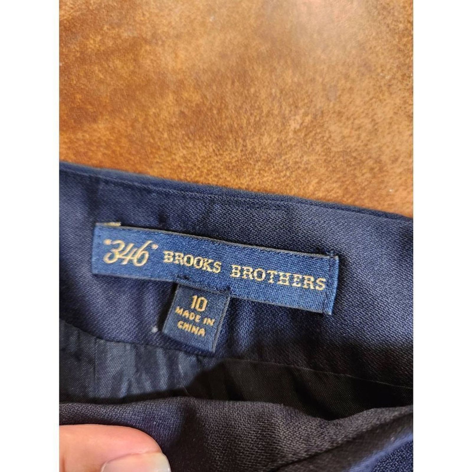 Brooks Brothers Brooks brothers 346 size 10 blue skirt Size 32" / US 10 / IT 46 - 7 Thumbnail