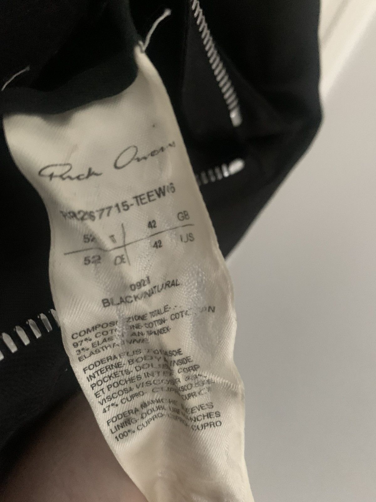 Rick Owens Rick Owens Tecuatl Pyramid Jacket Size US M / EU 48-50 / 2 - 5 Thumbnail