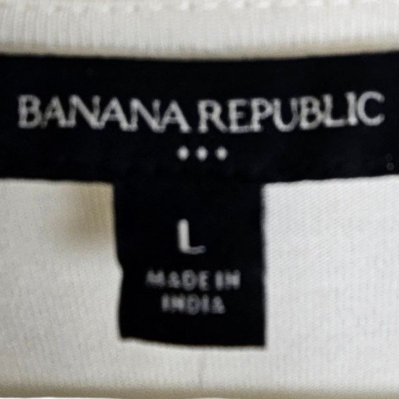 Banana Republic Banana Republic Womens Classic Tunic Size L Ivory Minimalist Size L / US 10 / IT 46 - 6 Thumbnail