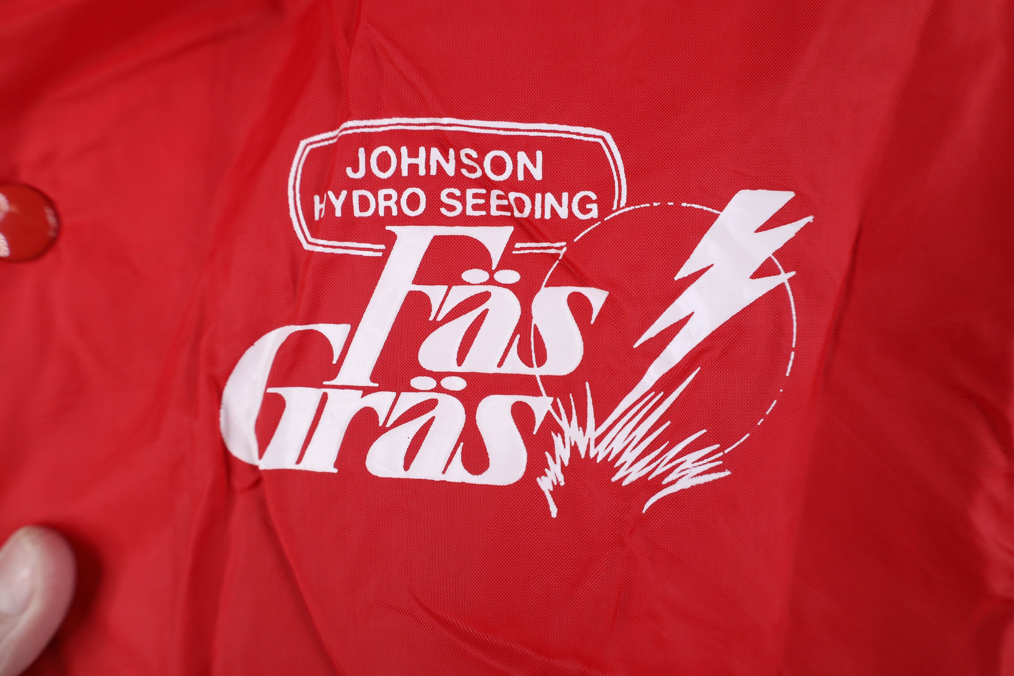 Vintage Vintage 70s 80s Johnson Hydro Seeding Fas Windbreaker Jacket Size US S / EU 44-46 / 1 - 4 Thumbnail
