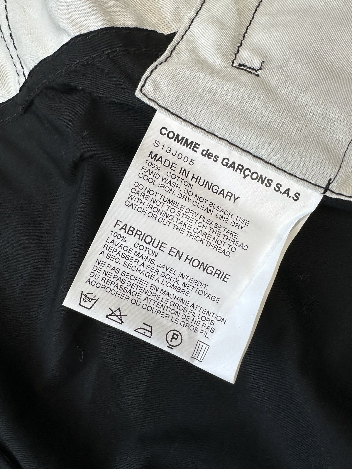 Comme des Garcons Vintage COMME DES GARCONS Women’s Avant Garde Coat Jacket Size S / US 4 / IT 40 - 12 Thumbnail