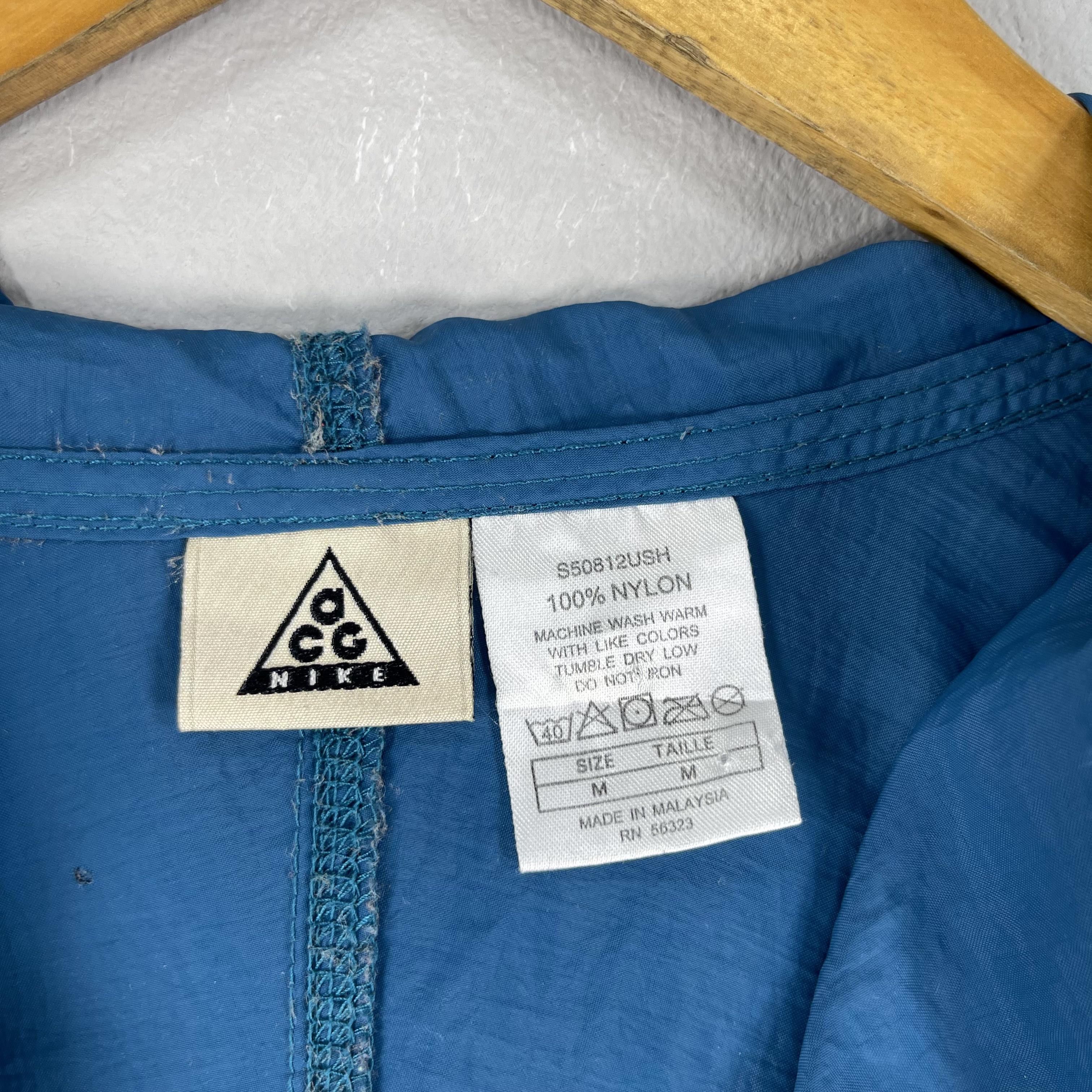 Nike ACG Vintage NIKE ACG Zip Up Windbreaker Jacket Hoodie Size US M / EU 48-50 / 2 - 5 Thumbnail