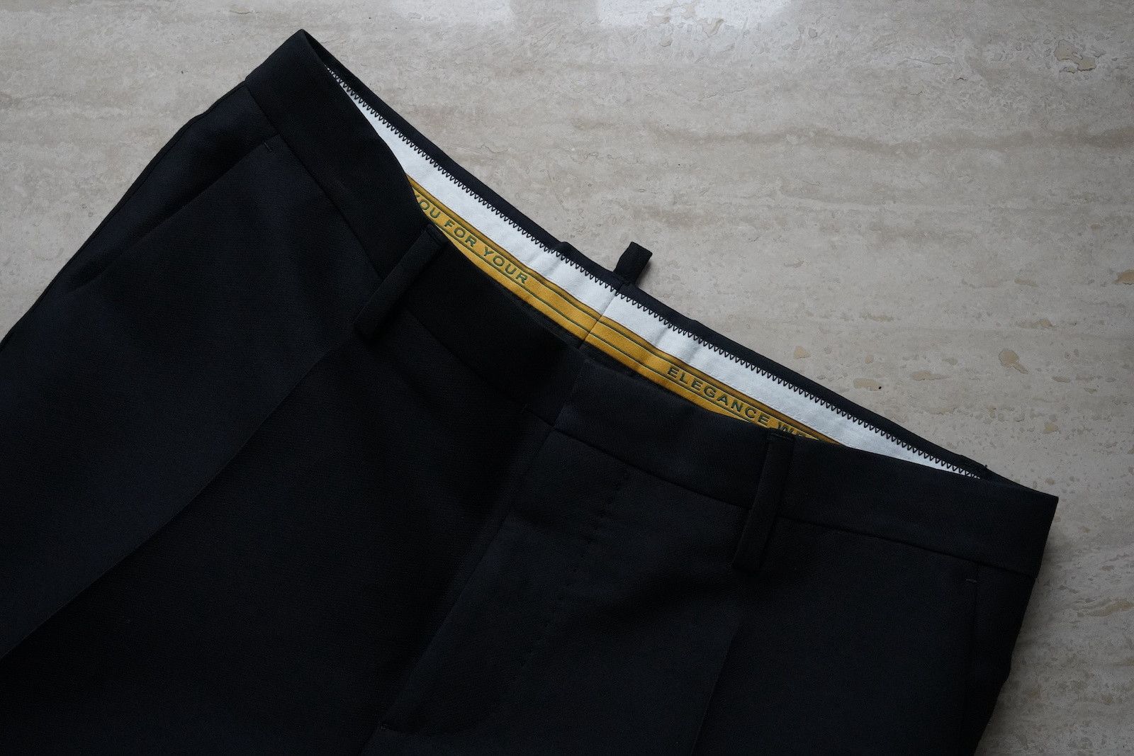 Dsquared2 DSQUARED2 Napoli Tailored Silk-Wool Tux Pants | Size 50 Size US 34 / EU 50 - 3 Thumbnail