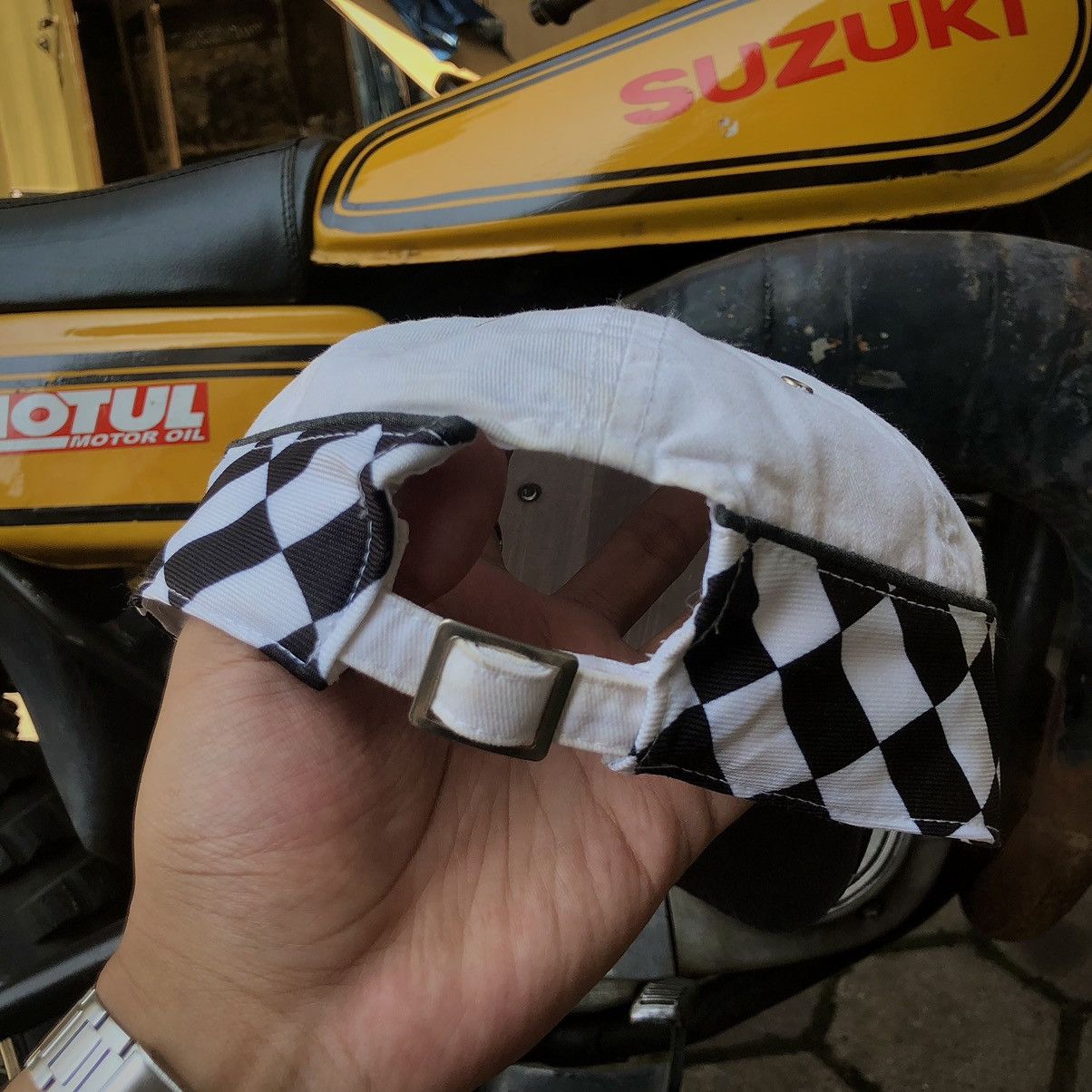 Japanese Brand Vintage Audi Racing Hat Size ONE SIZE - 4 Thumbnail