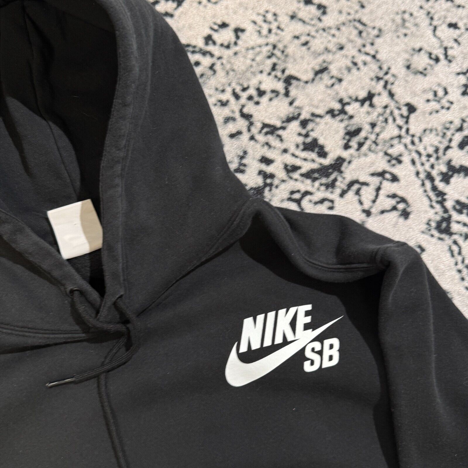 Nike Vintage Nike Unisex Black Cotton Hoodie Size M Y2K Archive Size US M / EU 48-50 / 2 - 7 Thumbnail