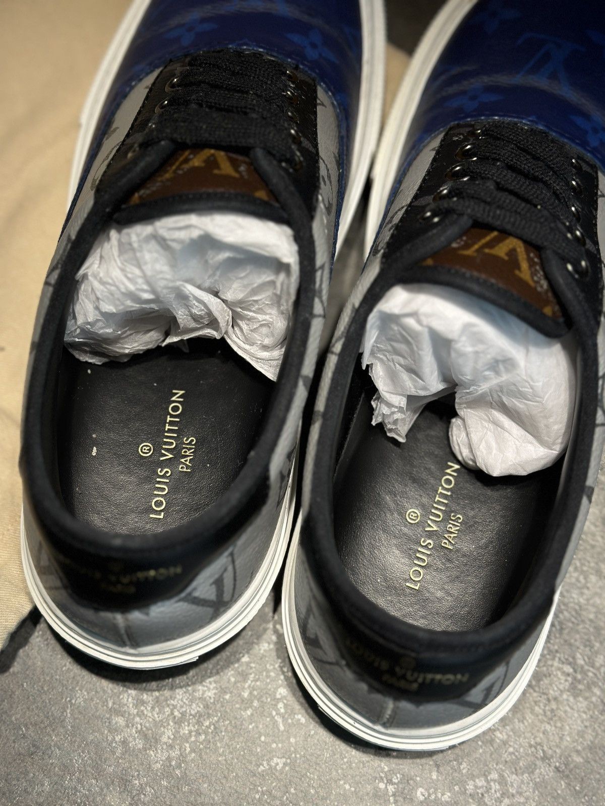 Louis Vuitton Louis Vuitton Monogram Mens Trocadero Sneakers Size US 8.5 / EU 41-42 - 12 Thumbnail